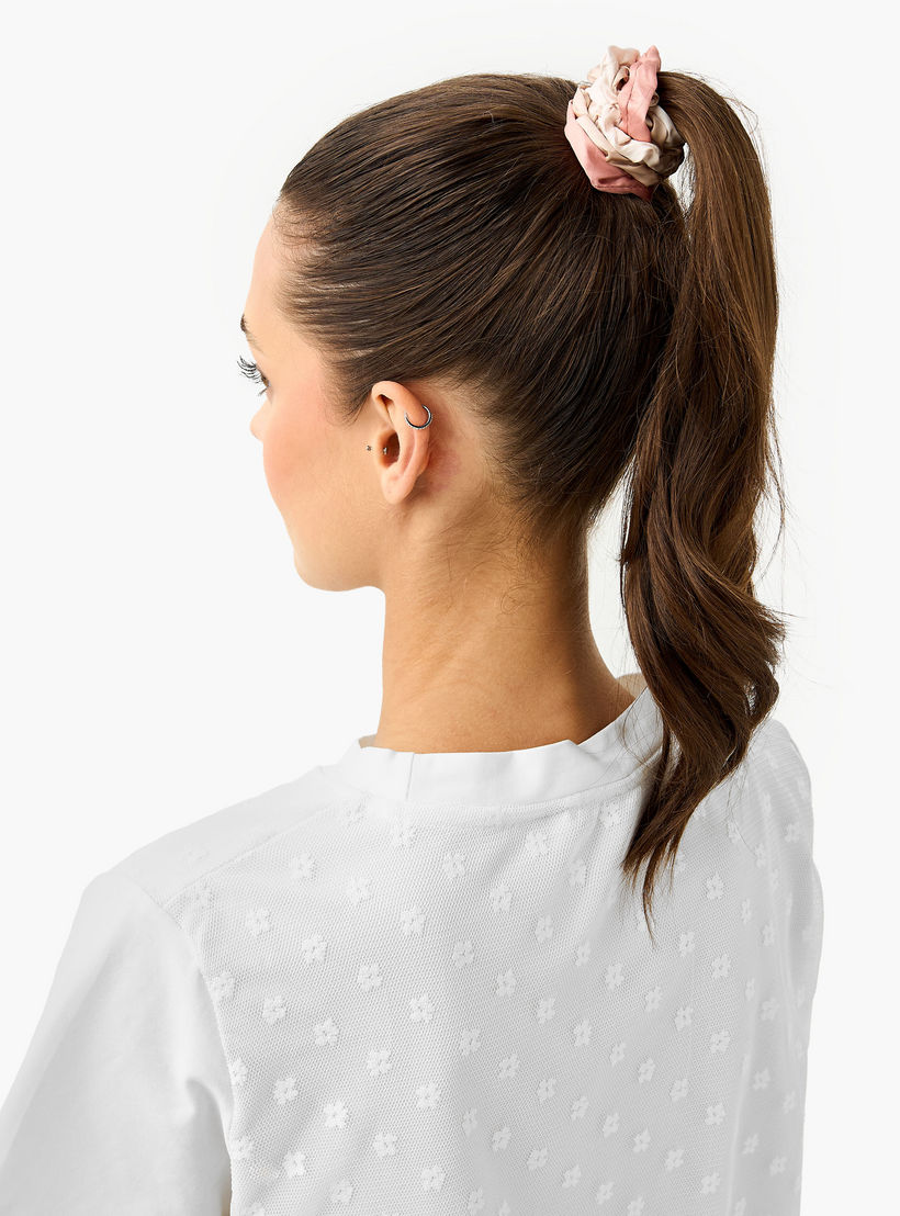 ربطة شعر سكرانشي متنوعة - طقم من 8 قطع-women-hairaccessories-scrunchies-image-2