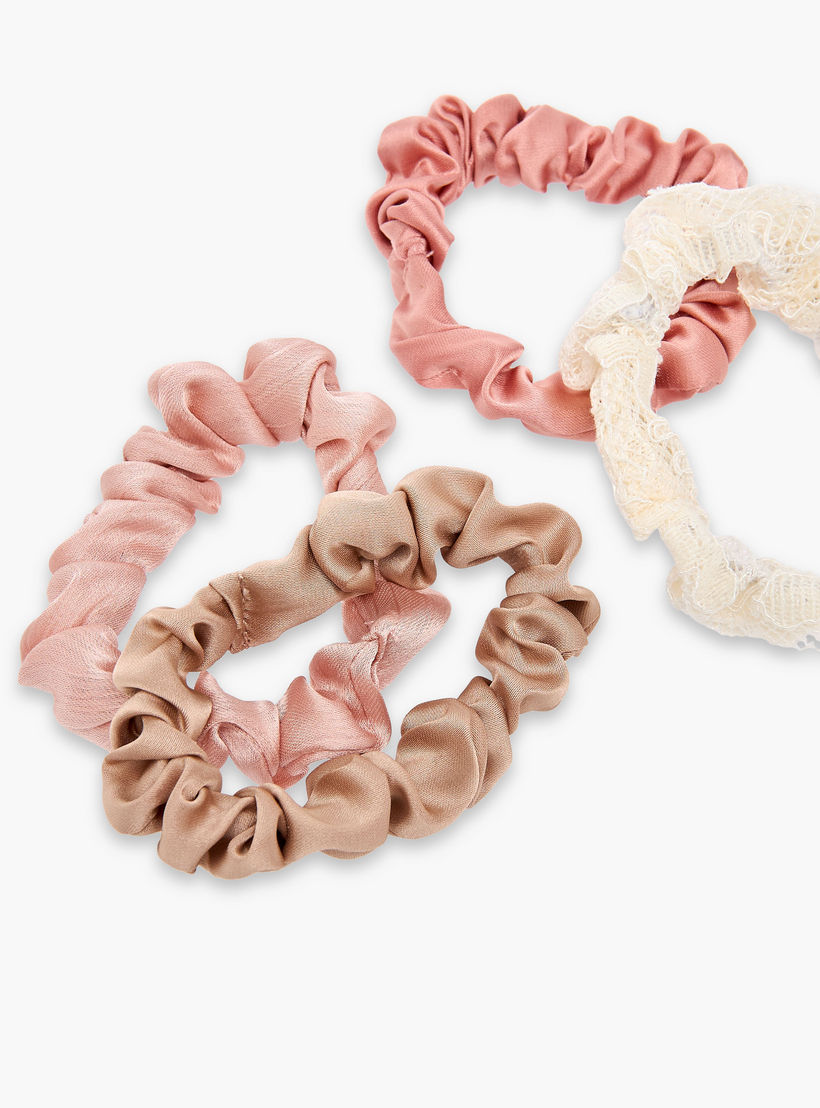 ربطة شعر سكرانشي متنوعة - طقم من 8 قطع-women-hairaccessories-scrunchies-image-5