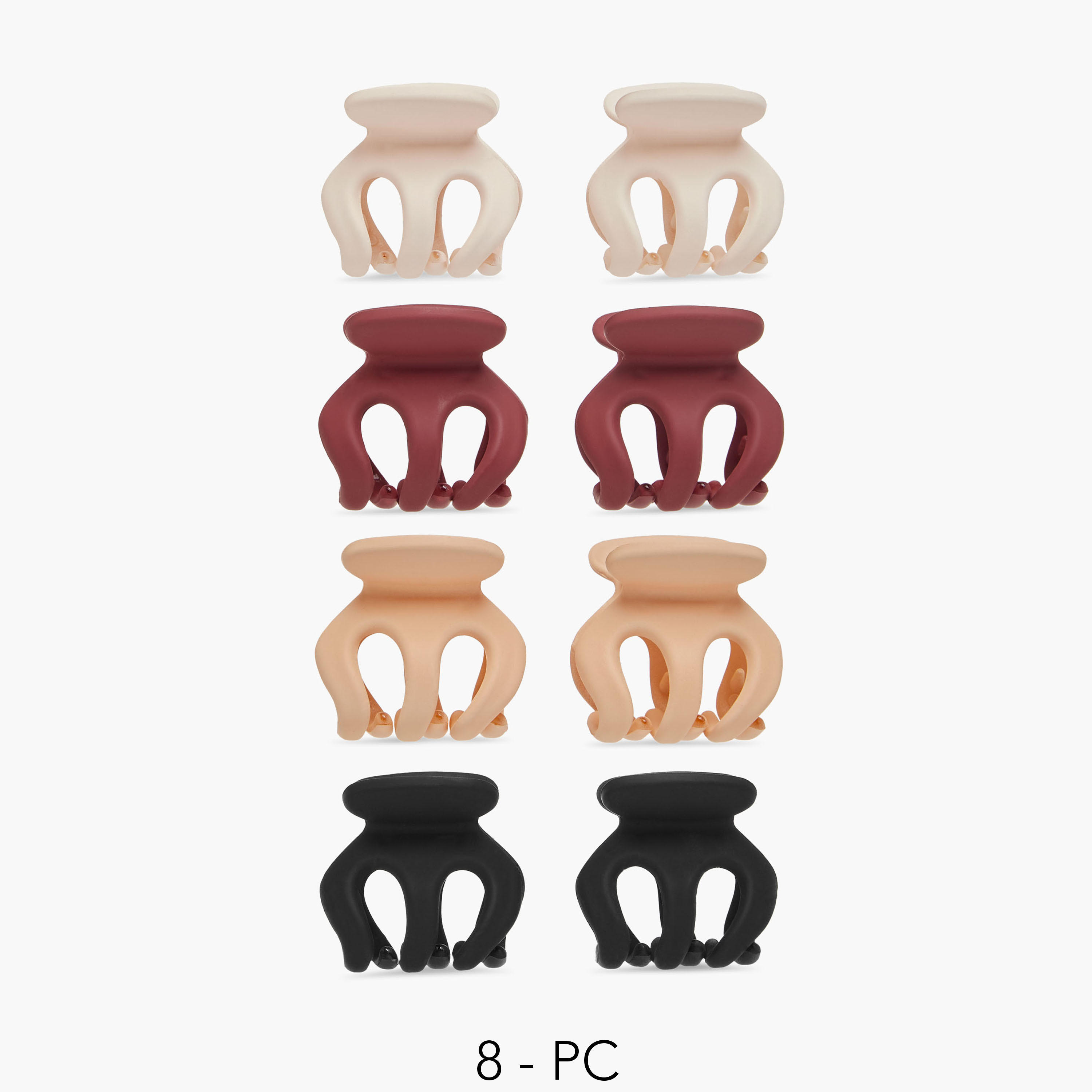 Set of 8 - Assorted Hair Clamp-women-hairaccessories-clamps-image-1