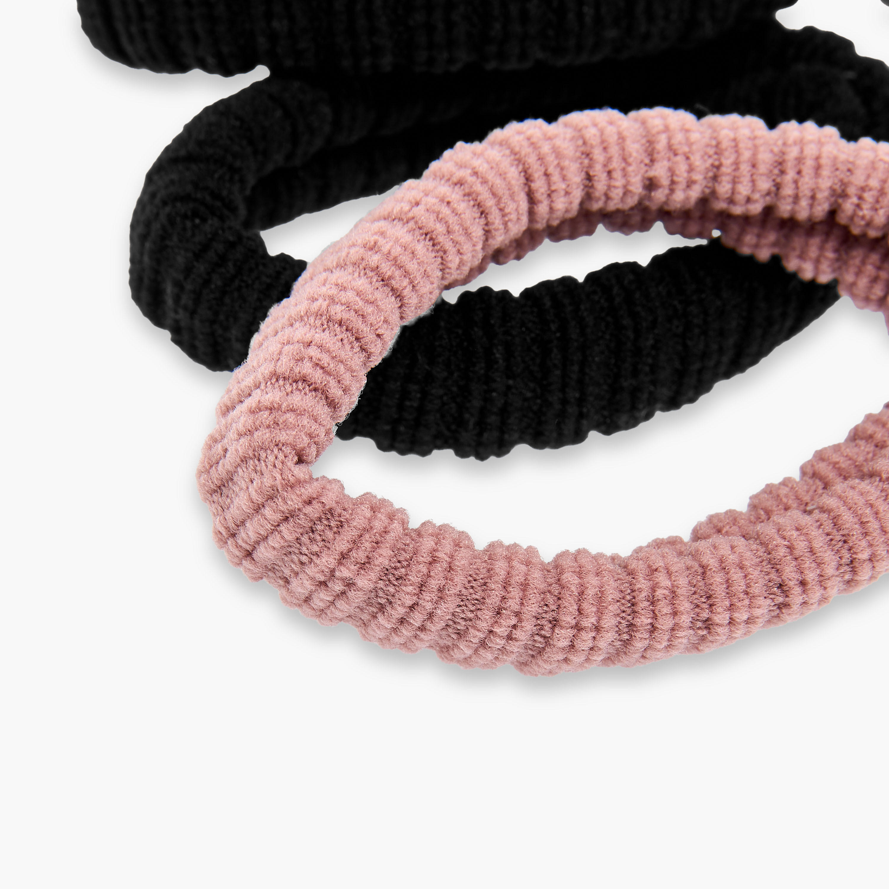 طقم ربطات شعر 8 قطع بارزة الملمس-women-hairaccessories-scrunchies-image-6