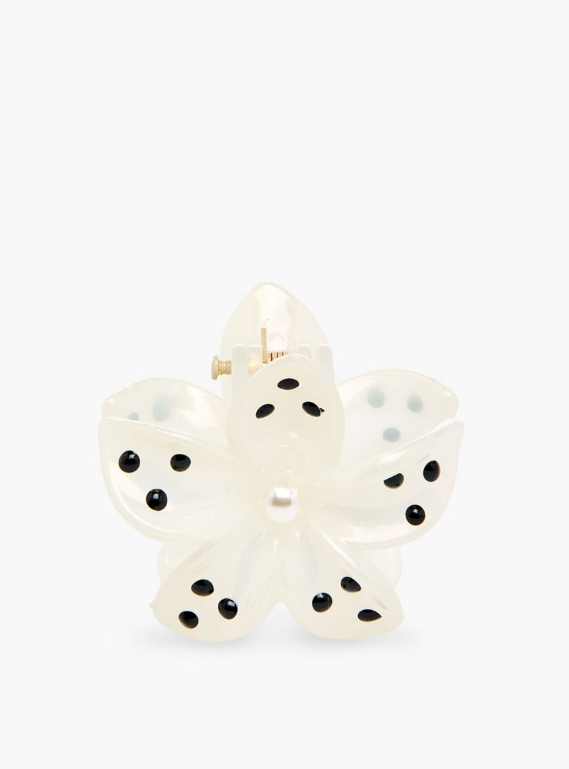 مشبك شعر بطبعات منقطة - طقم 3 قطع-women-hairaccessories-clamps-image-5