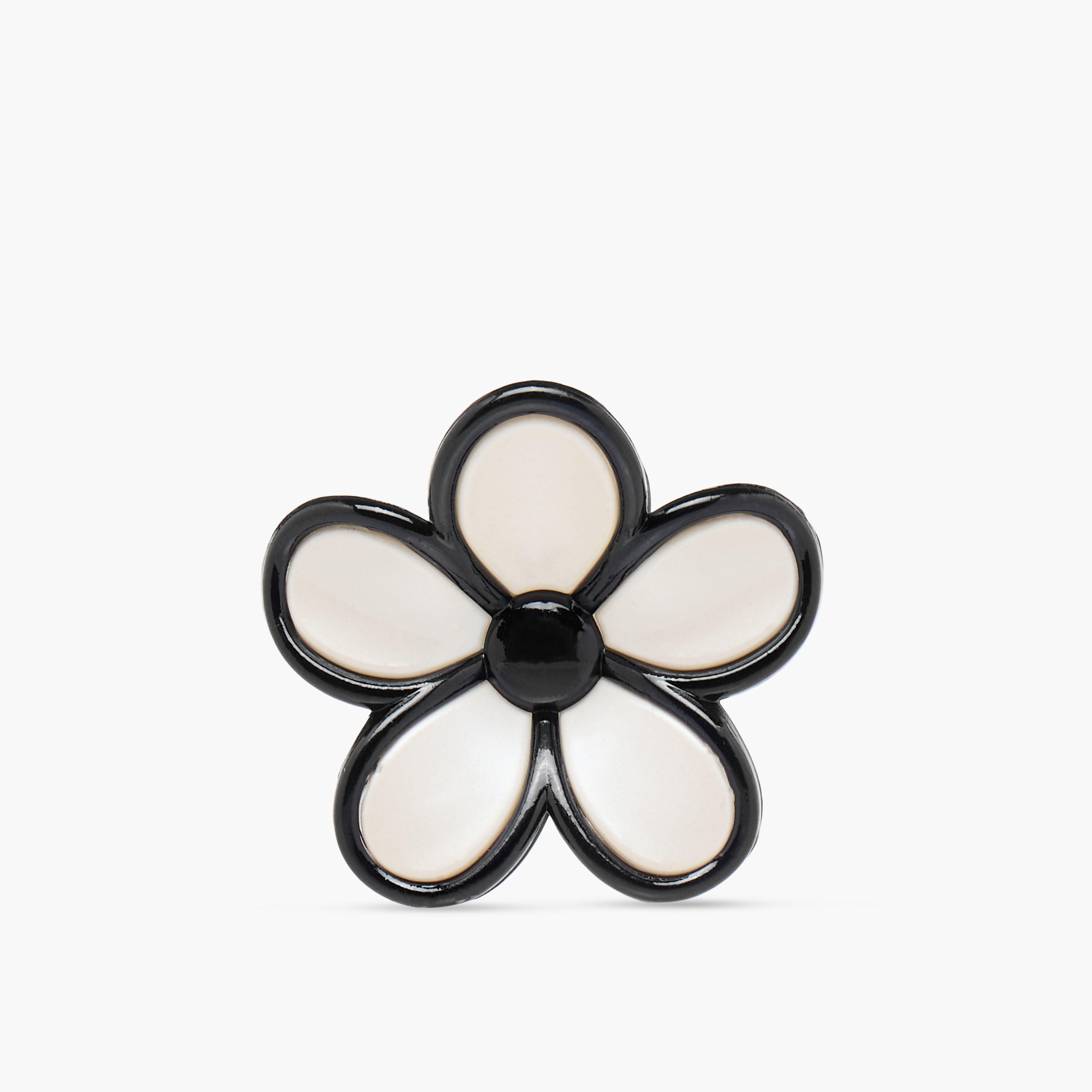 Set of 3 - Contrast Detail Floral Hair Clamp-women-hairaccessories-clamps-image-4