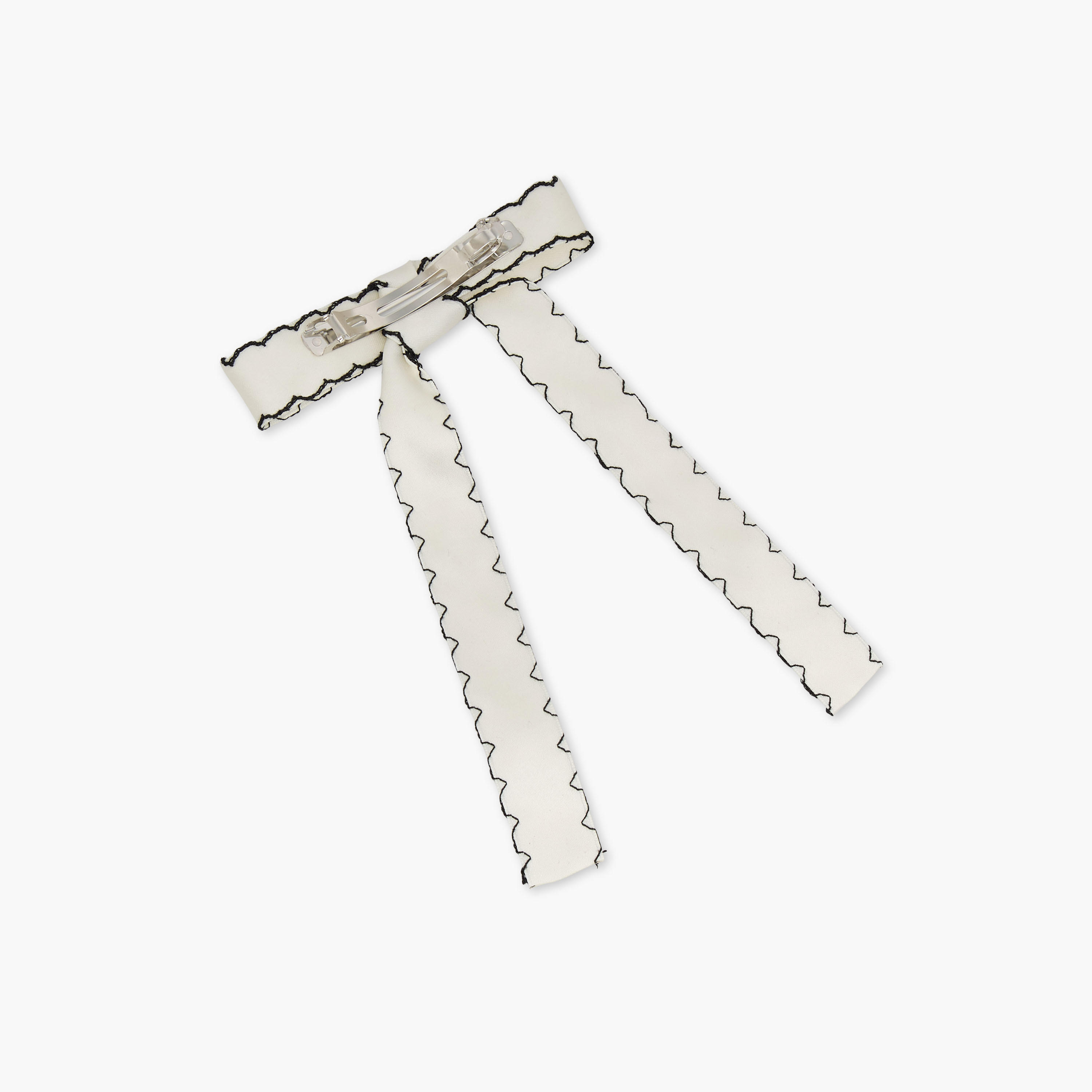 Bow Accent Barrette Hair Clip-women-hairaccessories-clips-image-4