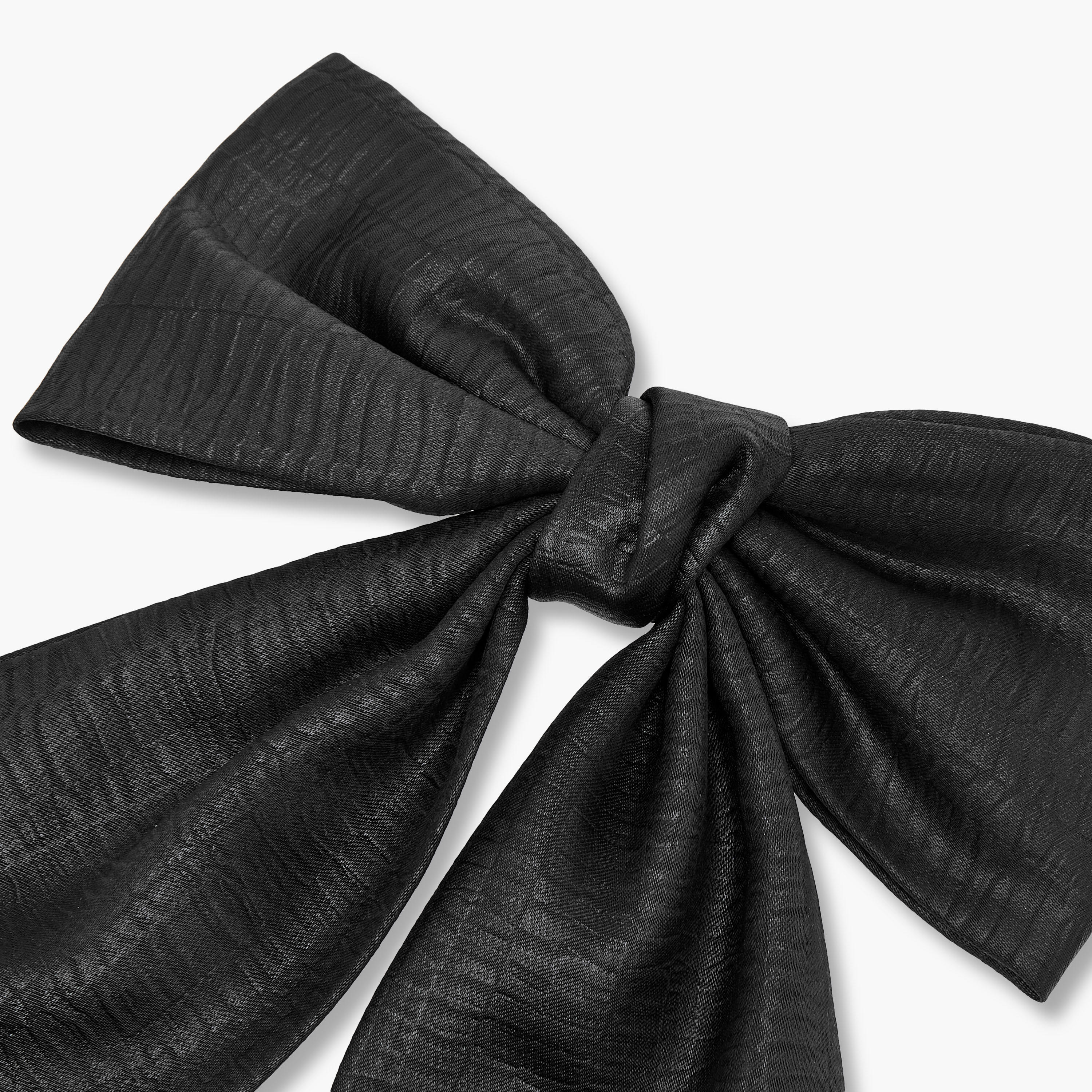 Textured Bow Barrette Hair Clip-women-hairaccessories-image-3