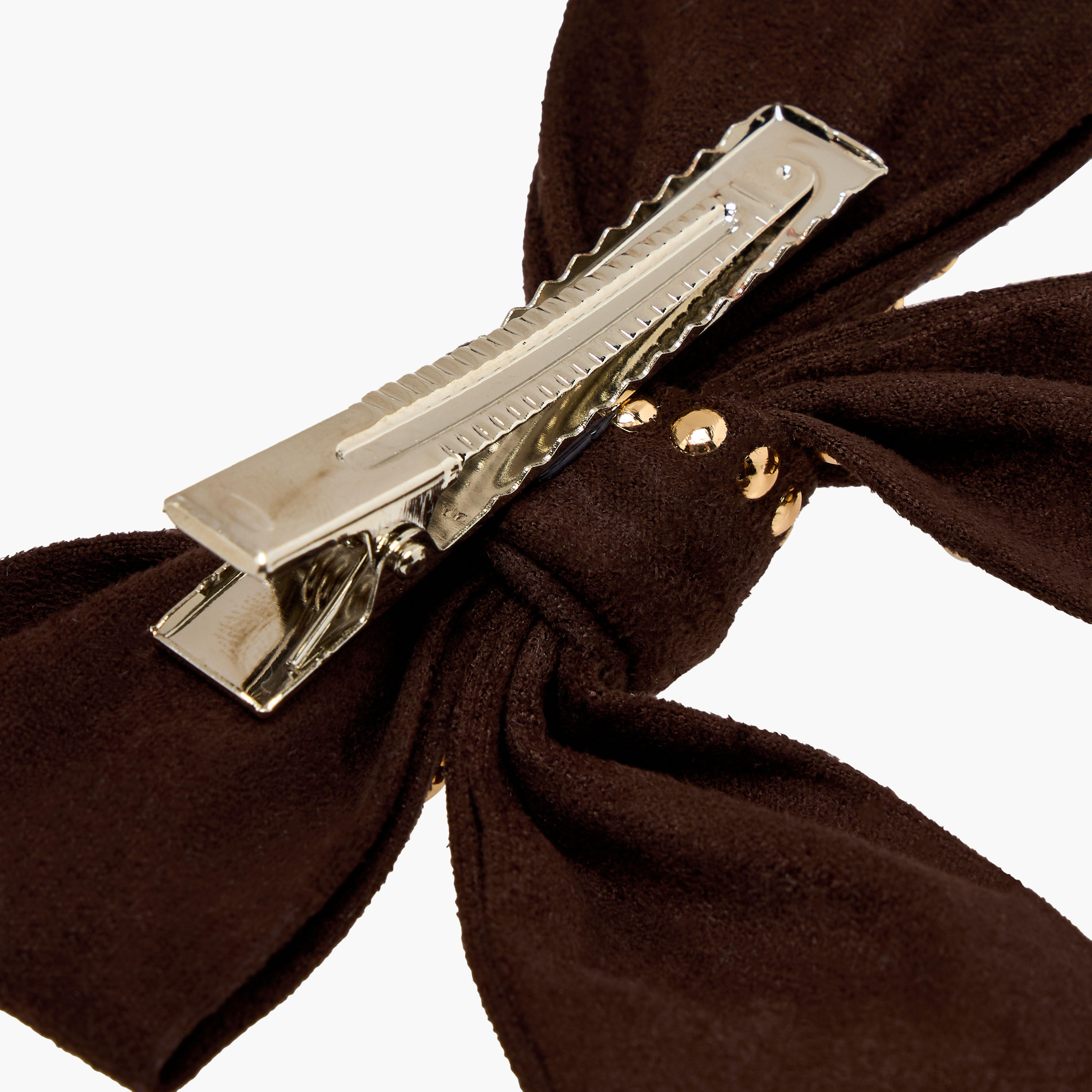 Studded Bow Hair Clips-women-hairaccessories-clips-image-5