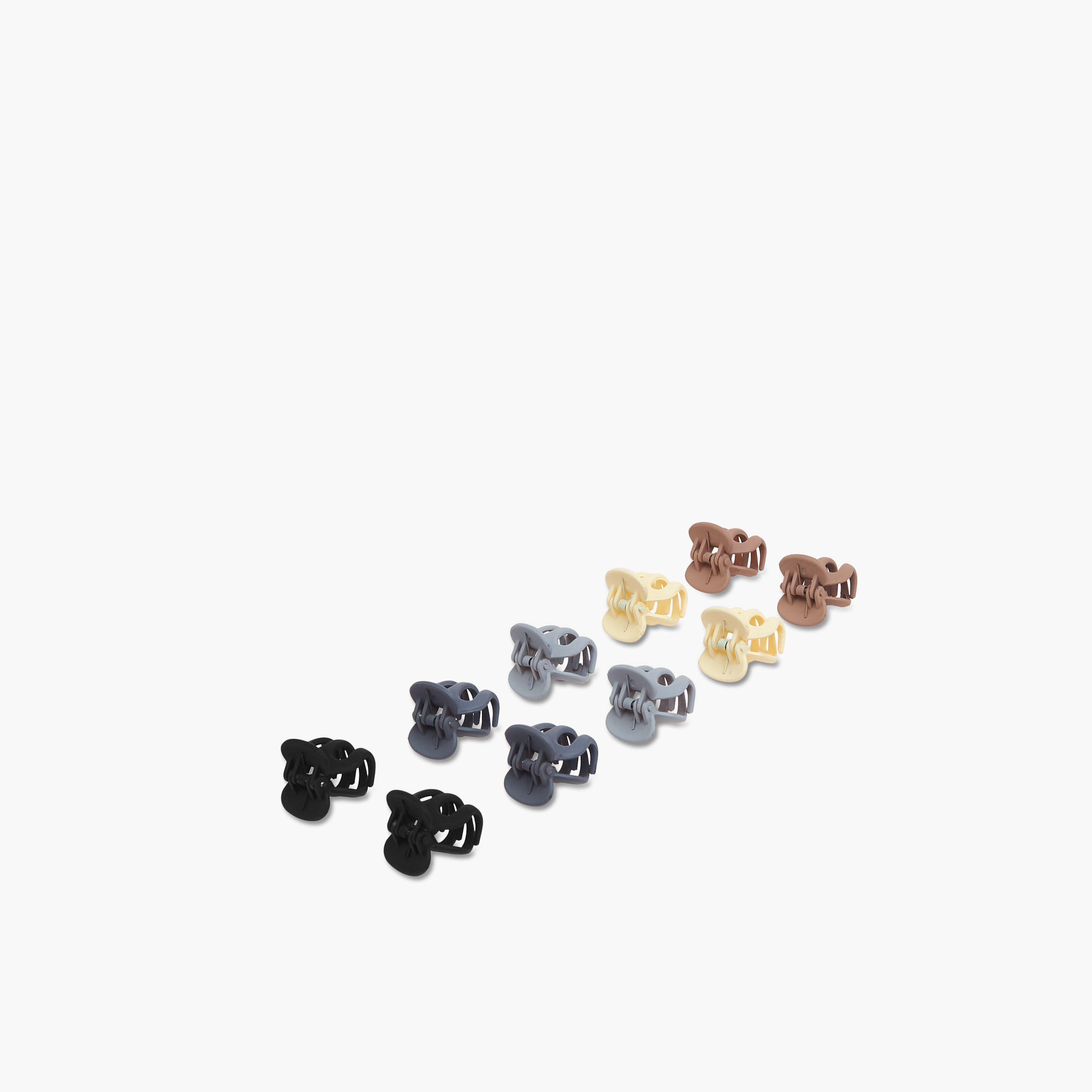 طقم مشابك شعر أخطبوط عدد 10 من جلوو-women-hairaccessories-image-7