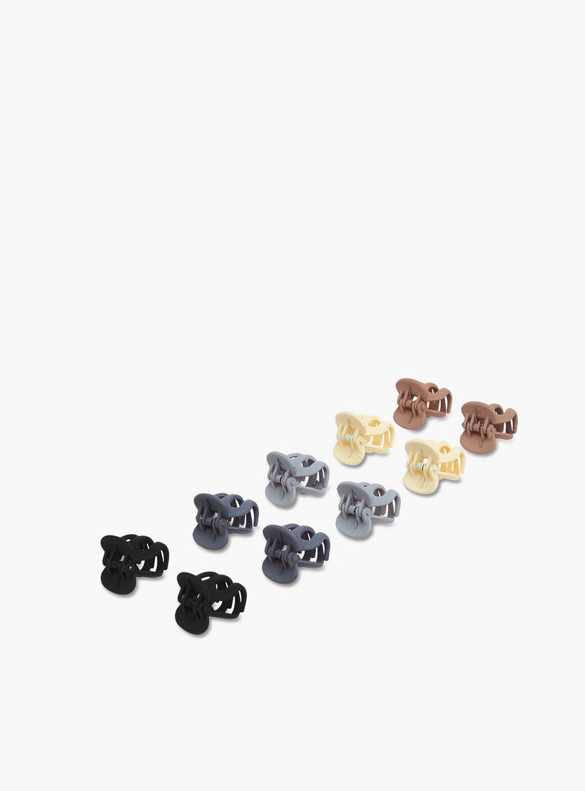 طقم مشابك شعر أخطبوط عدد 10 من جلوو-women-hairaccessories-image-7
