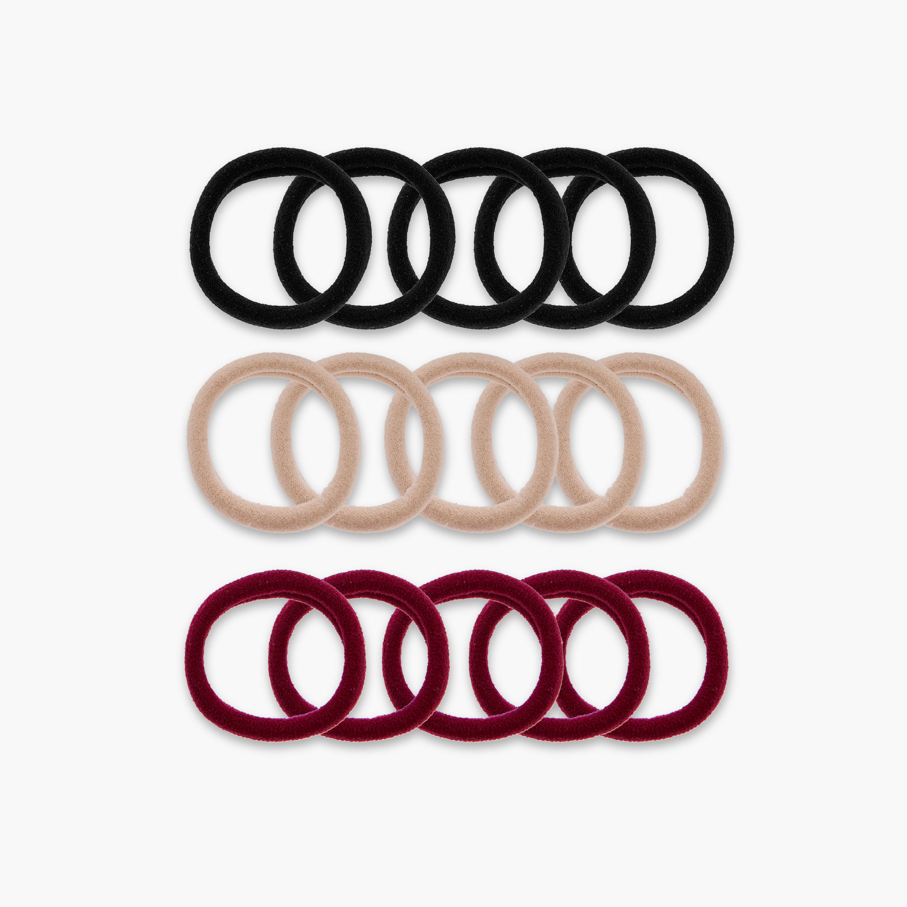 Set of 15 - Gloo Elasticated Hair Tie-women-hairaccessories-scrunchies-image-3