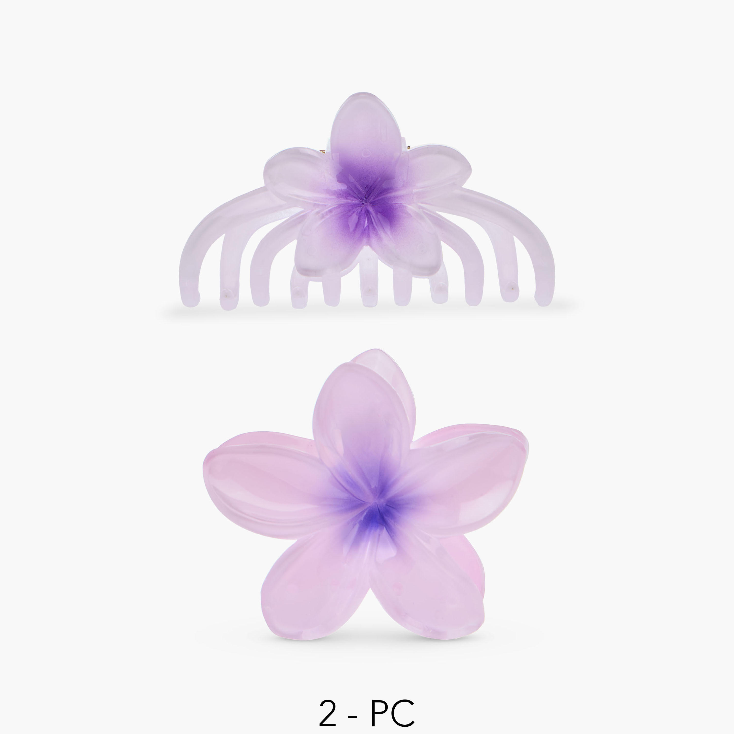 Set of 2 - Gloo Flower Hair Clamp-women-hairaccessories-clamps-image-1