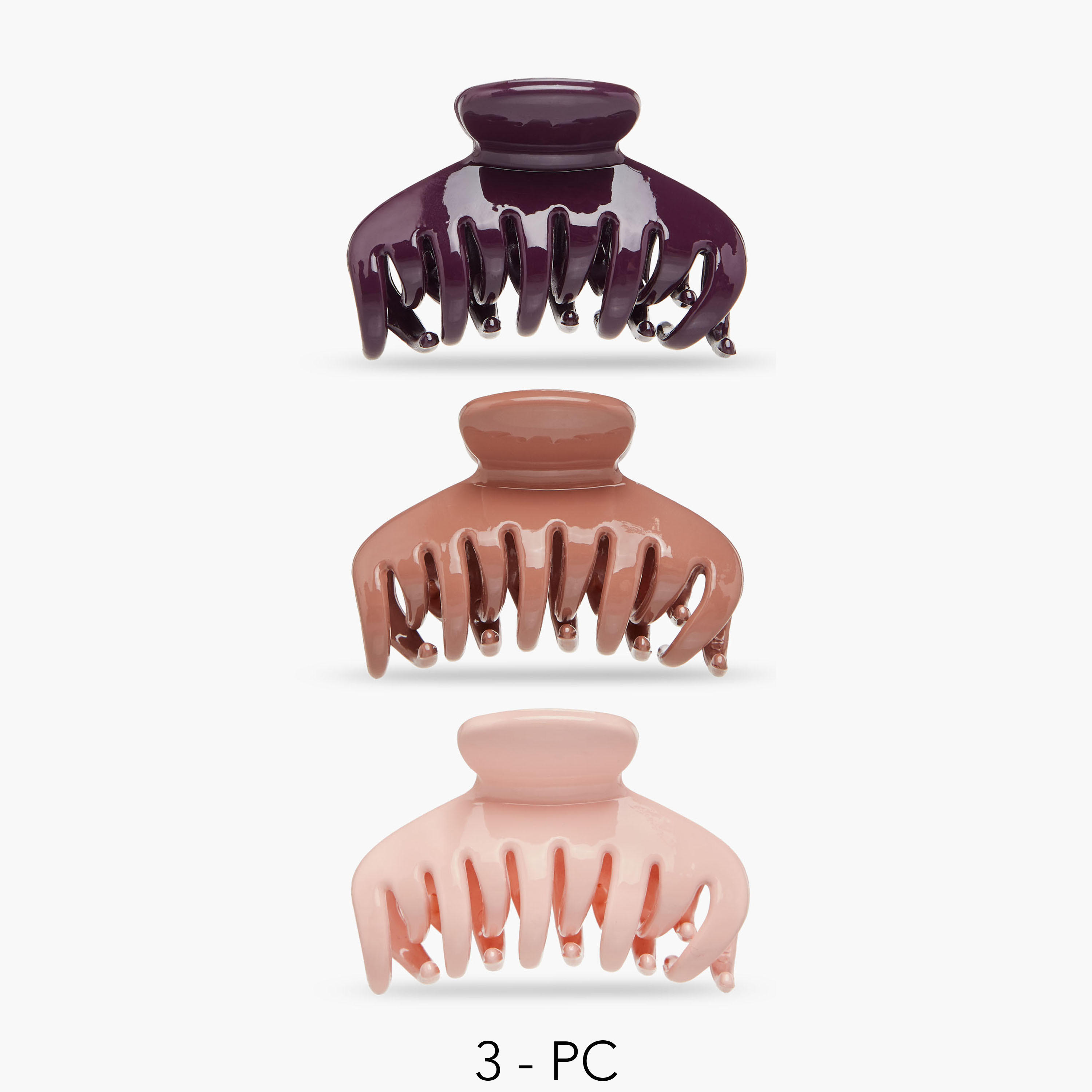 Set of 3 - Assorted Hair Clamp-women-hairaccessories-clamps-image-1