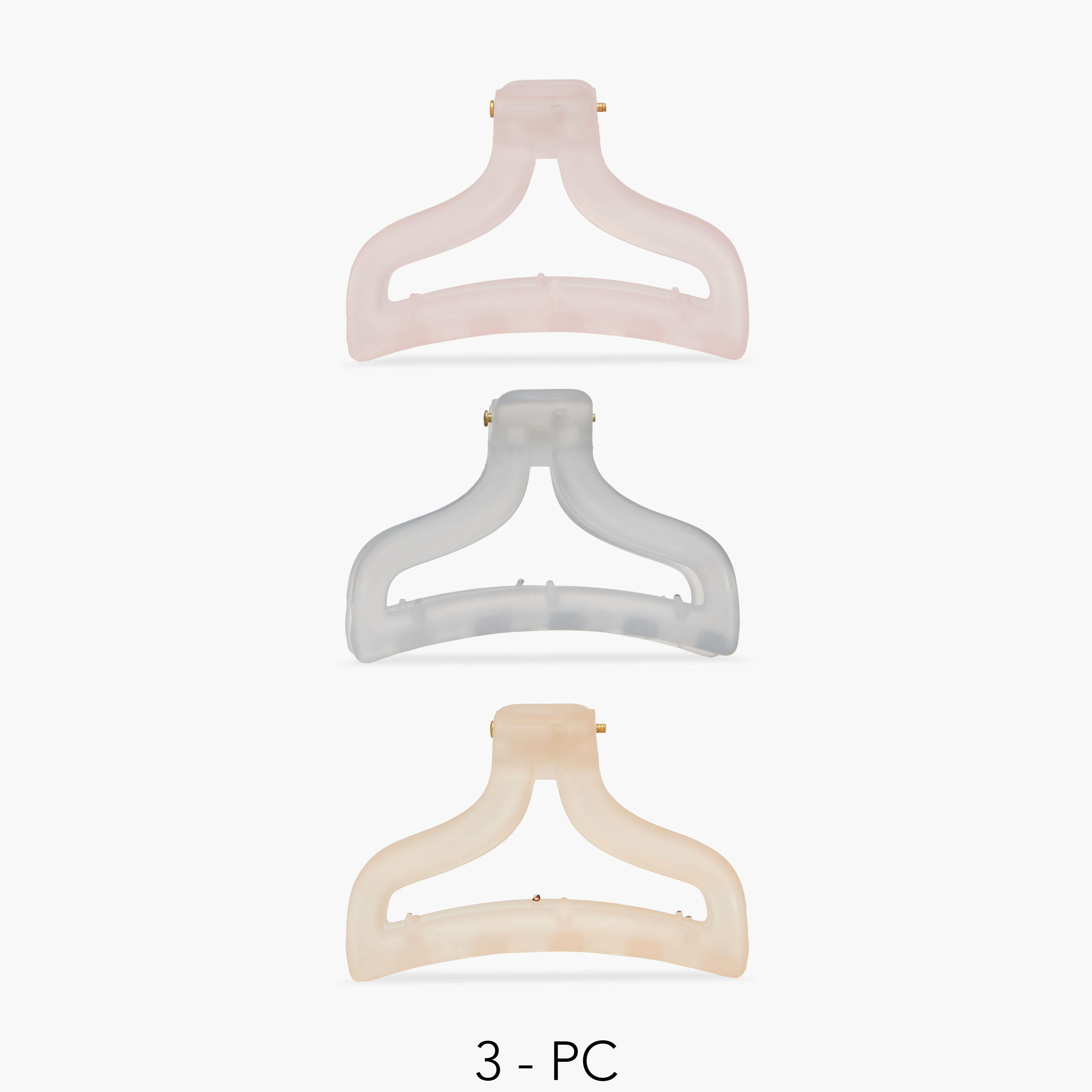 Set of 3 - Assorted Hair Clamp-women-hairaccessories-clamps-image-1