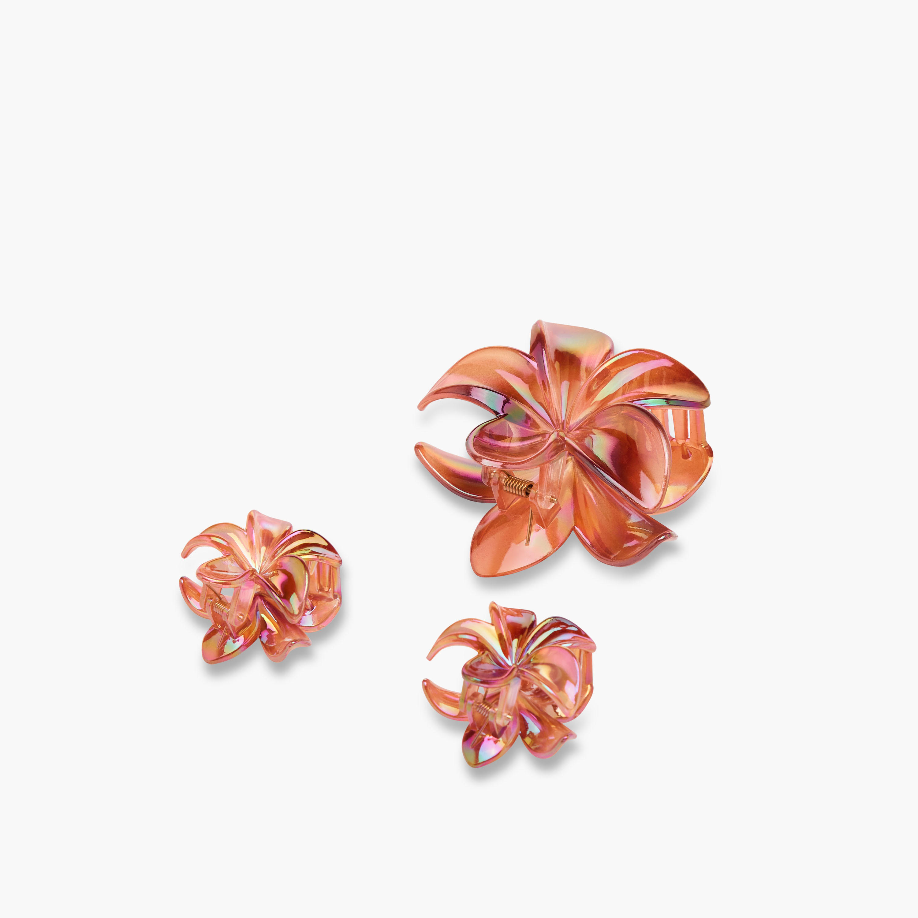 Set of 3 - Gloo Flower Hair Clamps-women-hairaccessories-clamps-image-4