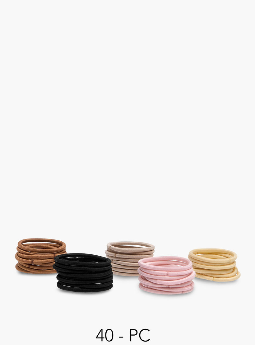 Set of 40 - Gloo Assorted Hair Tie-women-hairaccessories-image-1