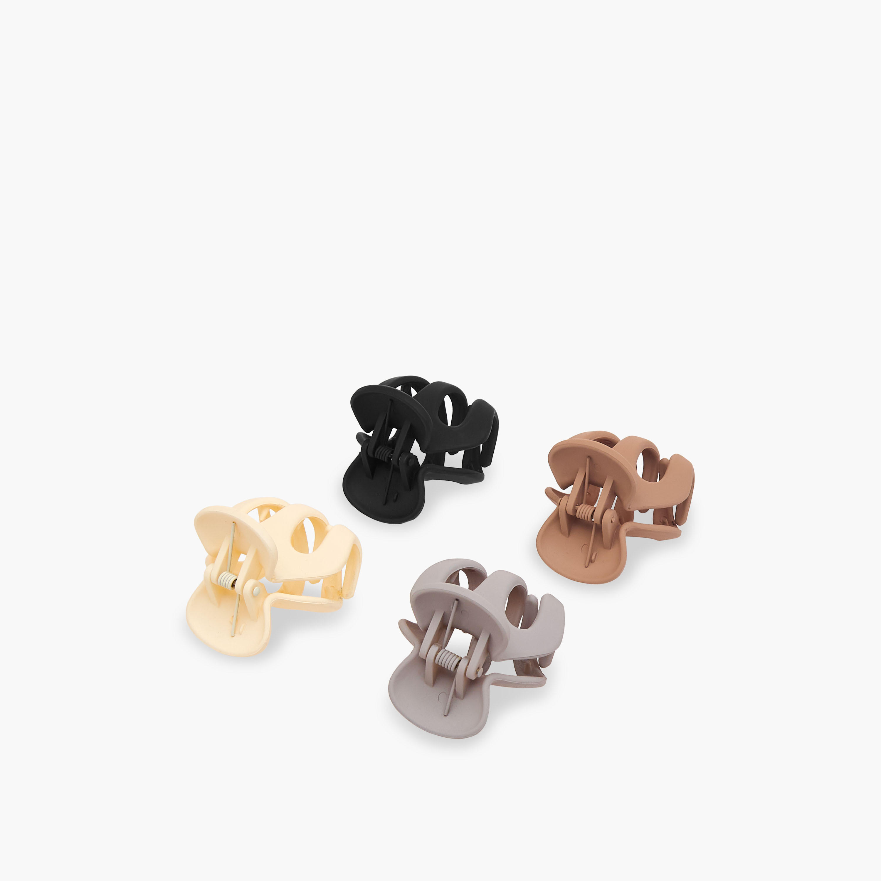 طقم مشابك شعر قبضة الأخطبوط عدد 4 من جلوو-women-hairaccessories-image-6