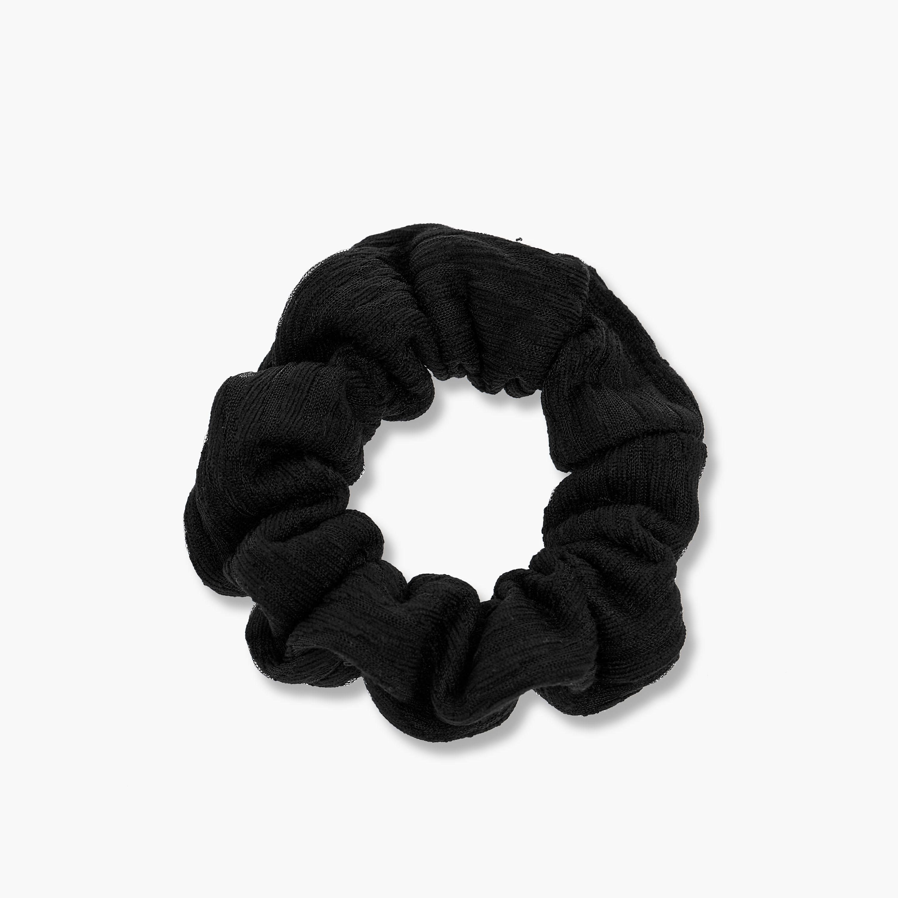 ربطات سكرانشي بارزة الملمس من جلو - طقم 5 قطع-women-hairaccessories-scrunchies-image-3