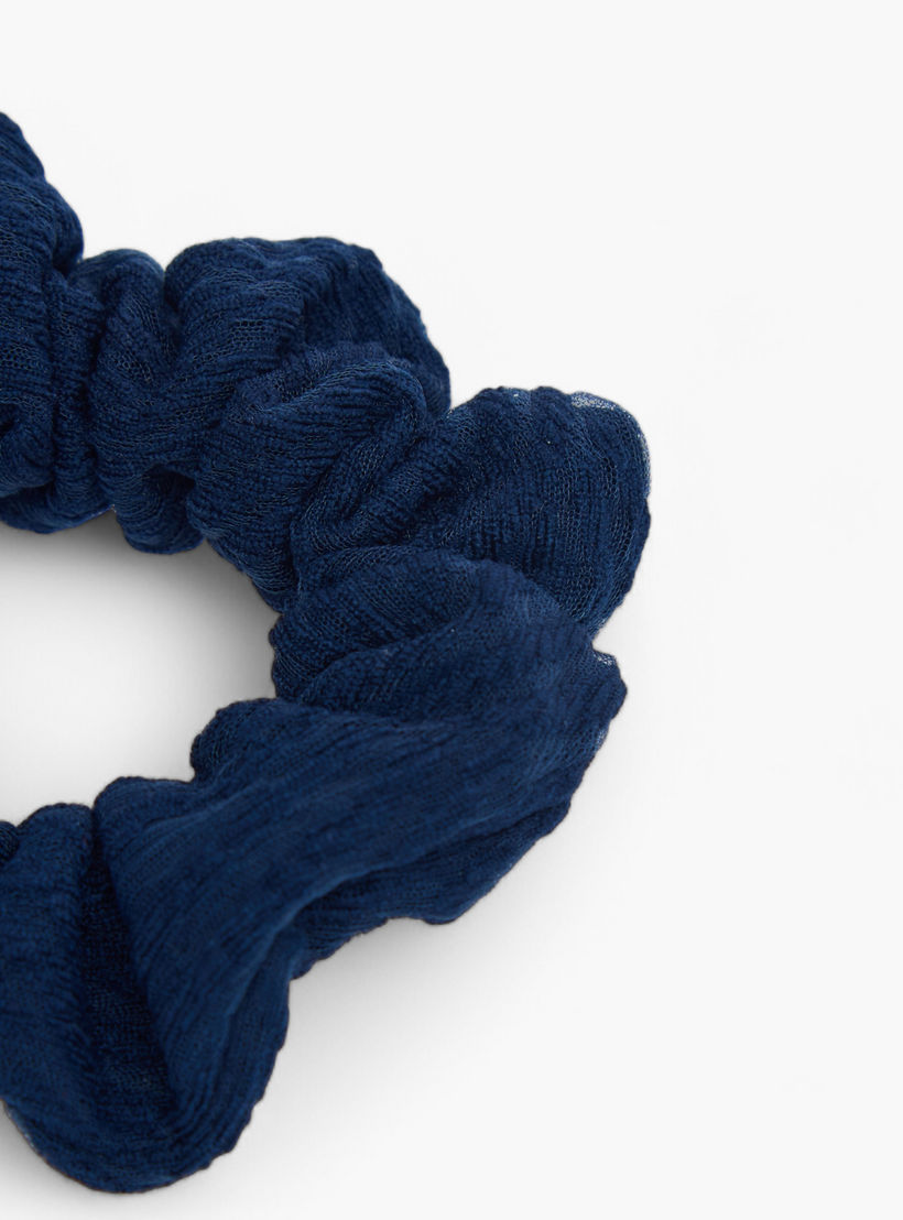 Set of 5 - Gloo Textured Scrunchie-women-hairaccessories-scrunchies-image-4