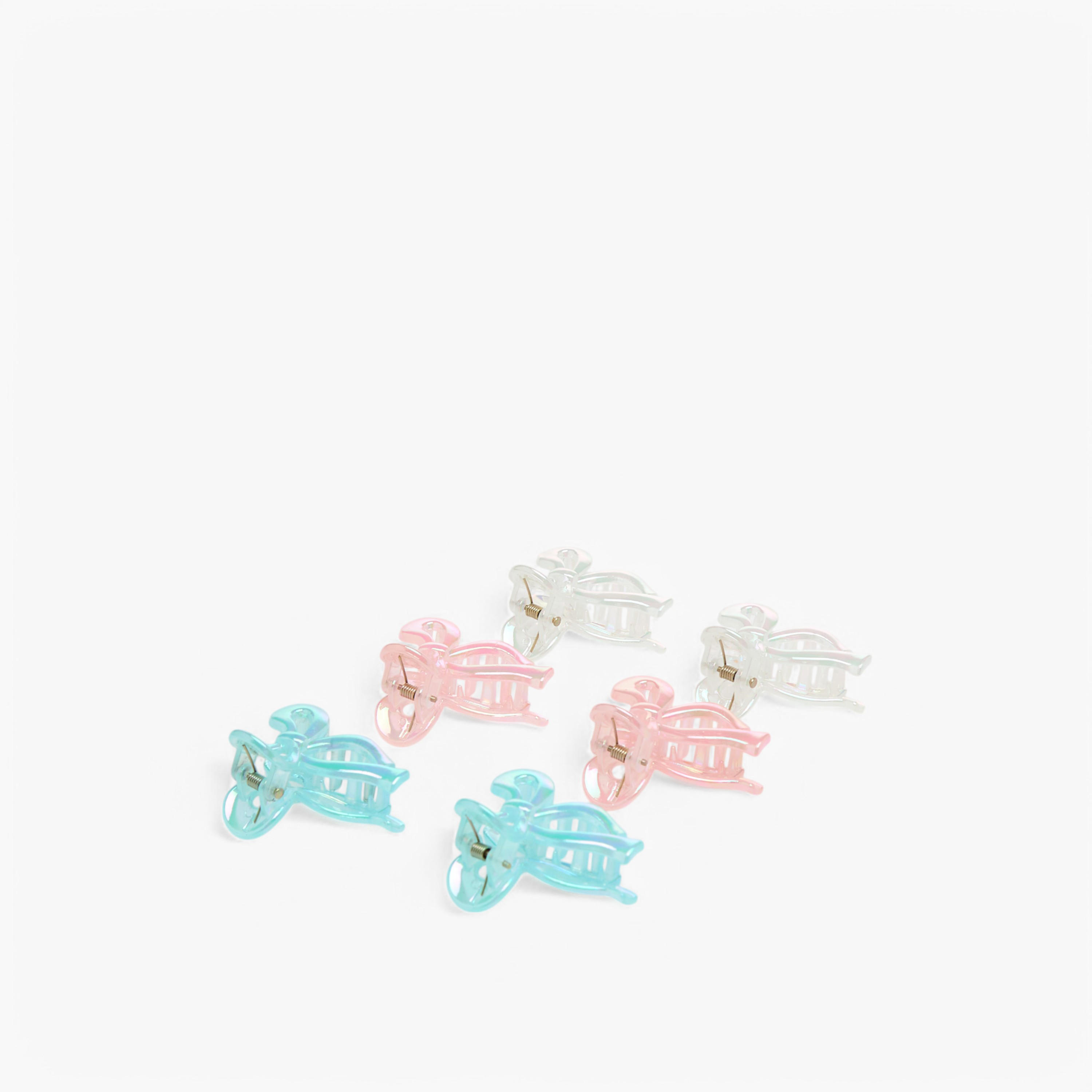 طقم مشابك شعر بتصميم فيونكة عدد 6-women-hairaccessories-clamps-image-5