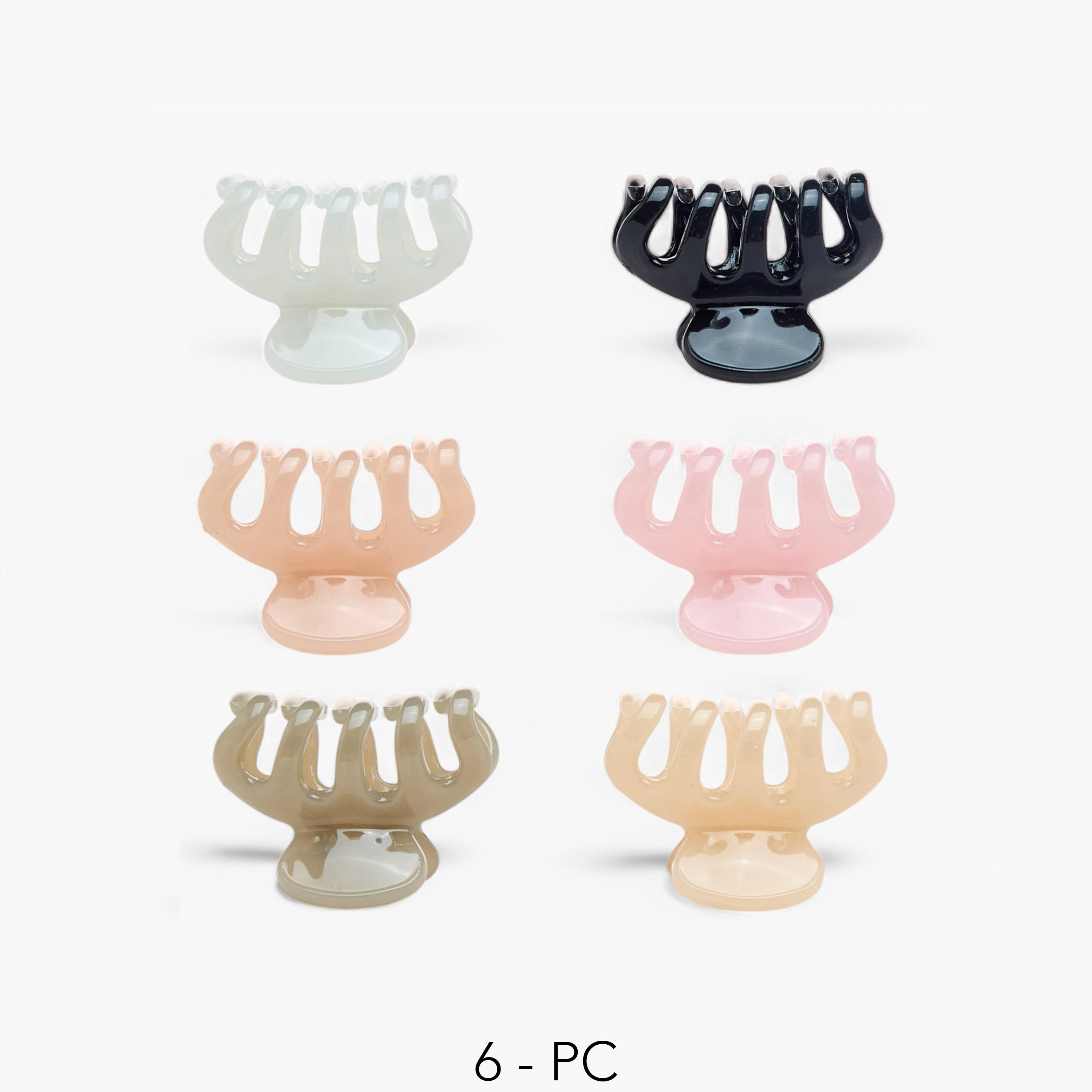 مشابك شعر من جلو - طقم 6 قطع-women-hairaccessories-clamps-image-1