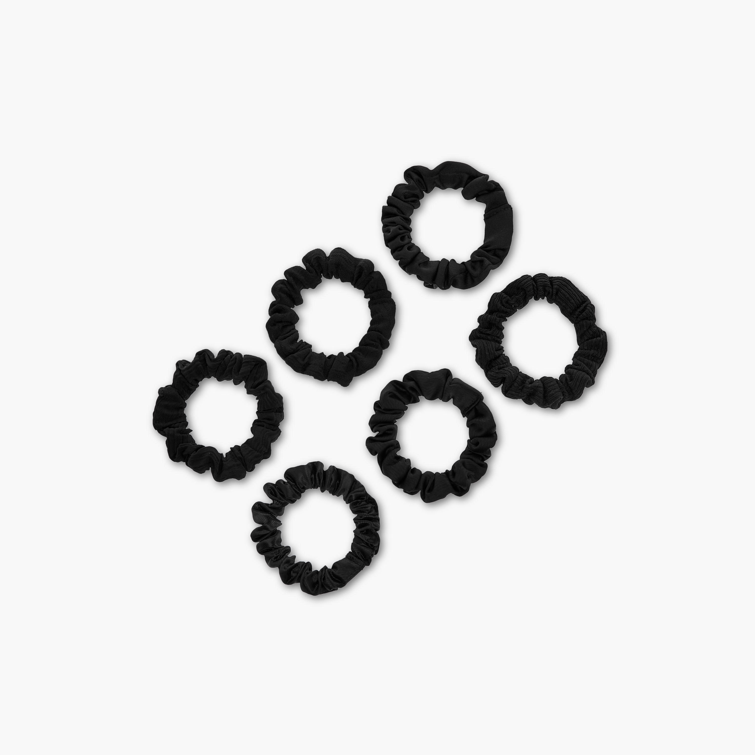 مجمموعة سكرنشي شعر بارزة الملمس عدد 6 من جلوو-women-hairaccessories-scrunchies-image-3
