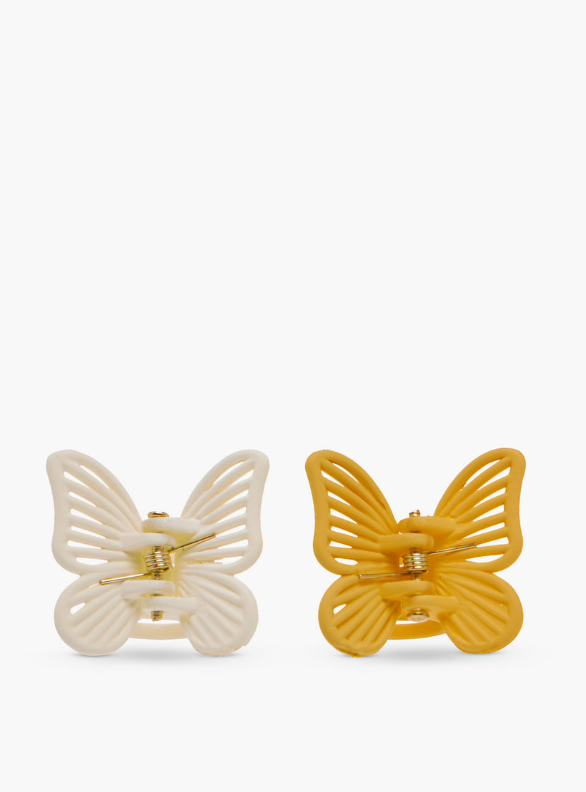 Set of 8 - Butterfly Hair Clamp-women-hairaccessories-clamps-image-3