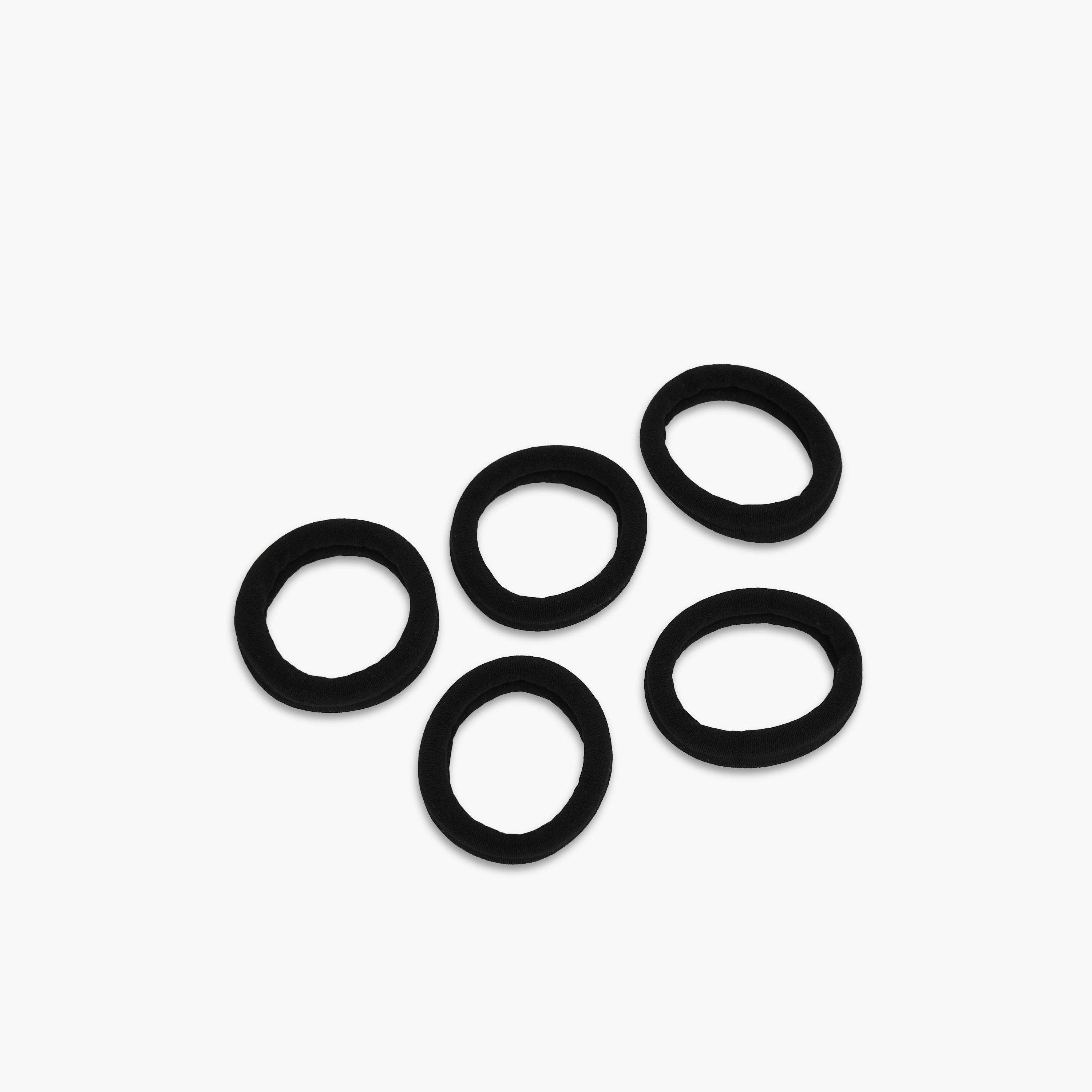 Set of 8 - Textured Hair Tie-women-hairaccessories-scrunchies-image-3