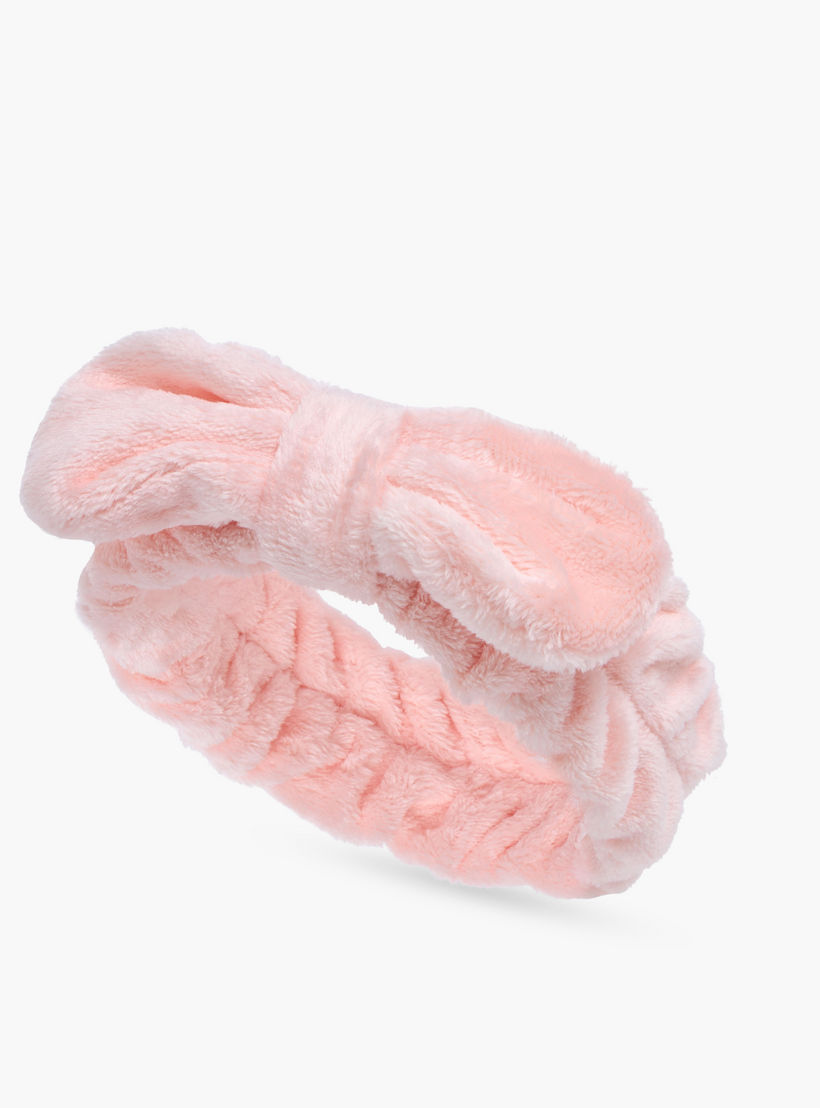 Gloo Plush Bow Make-Up Headband-women-hairaccessories-bands-image-4