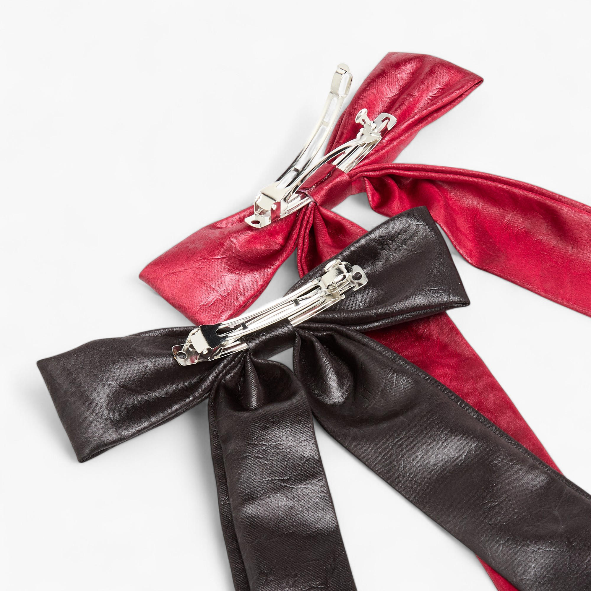 مشبك شعر باريت بتزيينات فيونكة - طقم من قطعتين-women-hairaccessories-clips-image-7