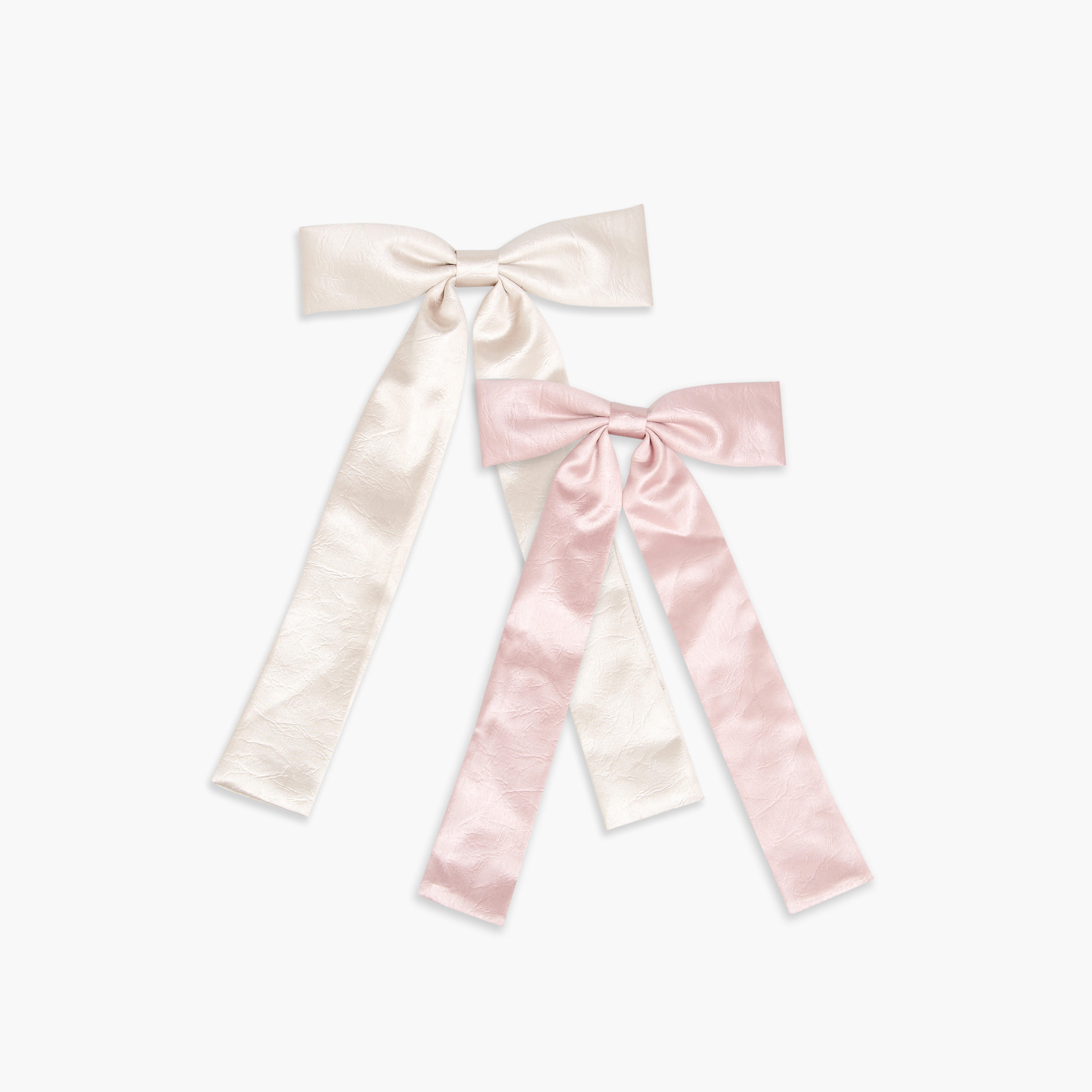 مشبك شعر باريت بتزيينات فيونكة - طقم من قطعتين-women-hairaccessories-clips-image-8