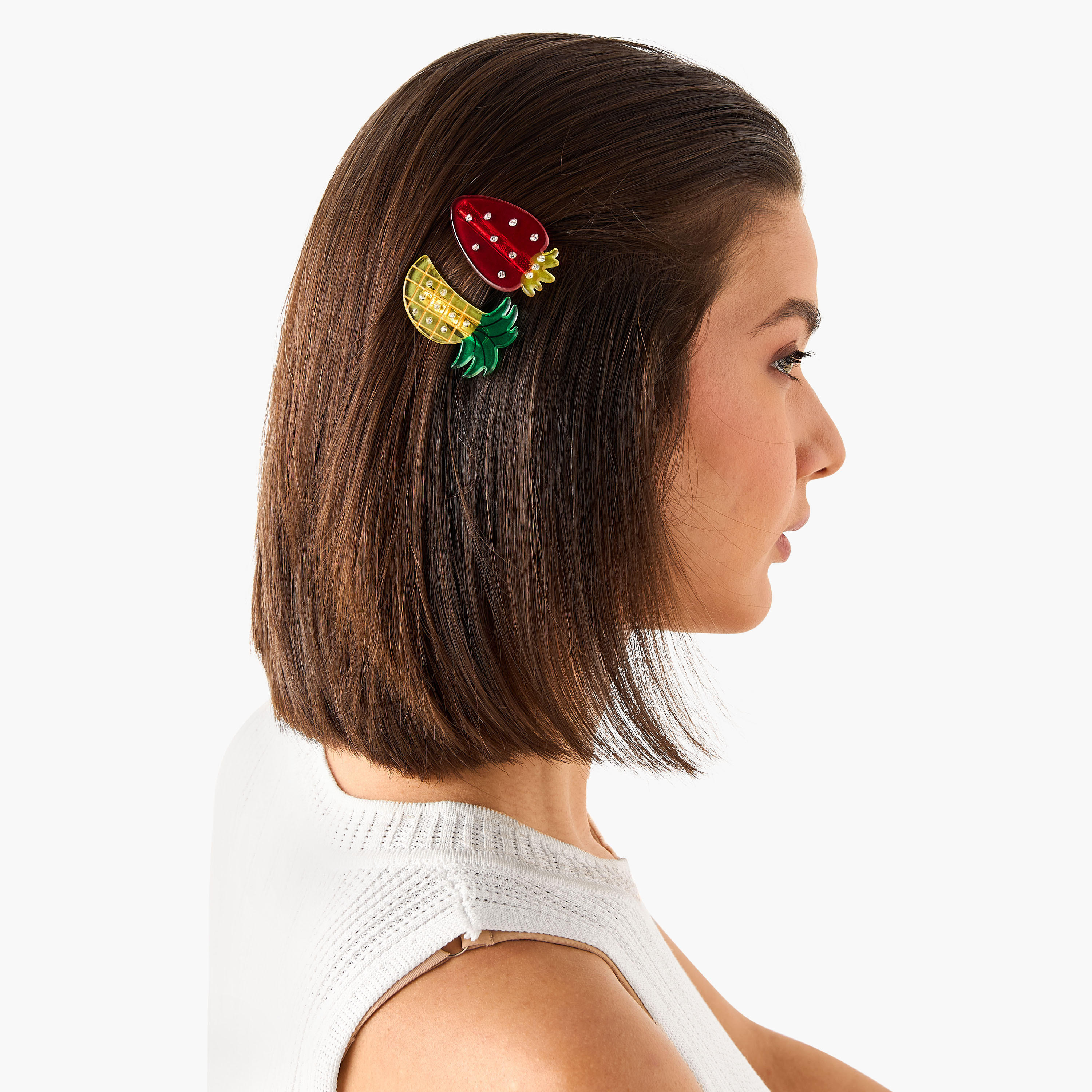 مشبك شعر بتصميم فواكه - طقم من 3 قطع-women-hairaccessories-clips-image-4