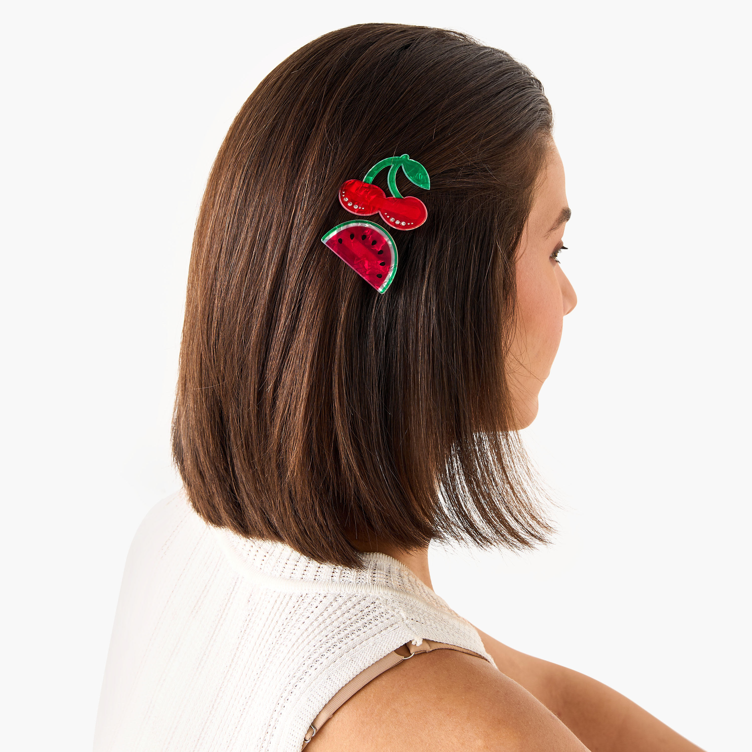 مشبك شعر بتصميم فواكه - طقم من 3 قطع-women-hairaccessories-clips-image-4