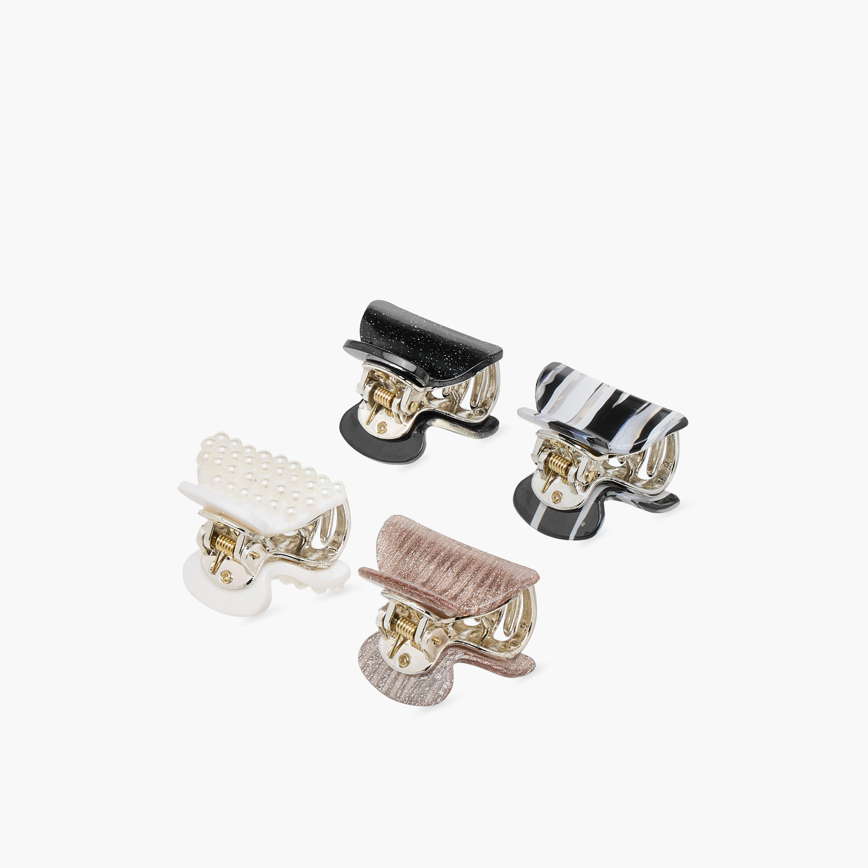 Set of 4 - Assorted Hair Clamp-women-hairaccessories-clamps-image-7