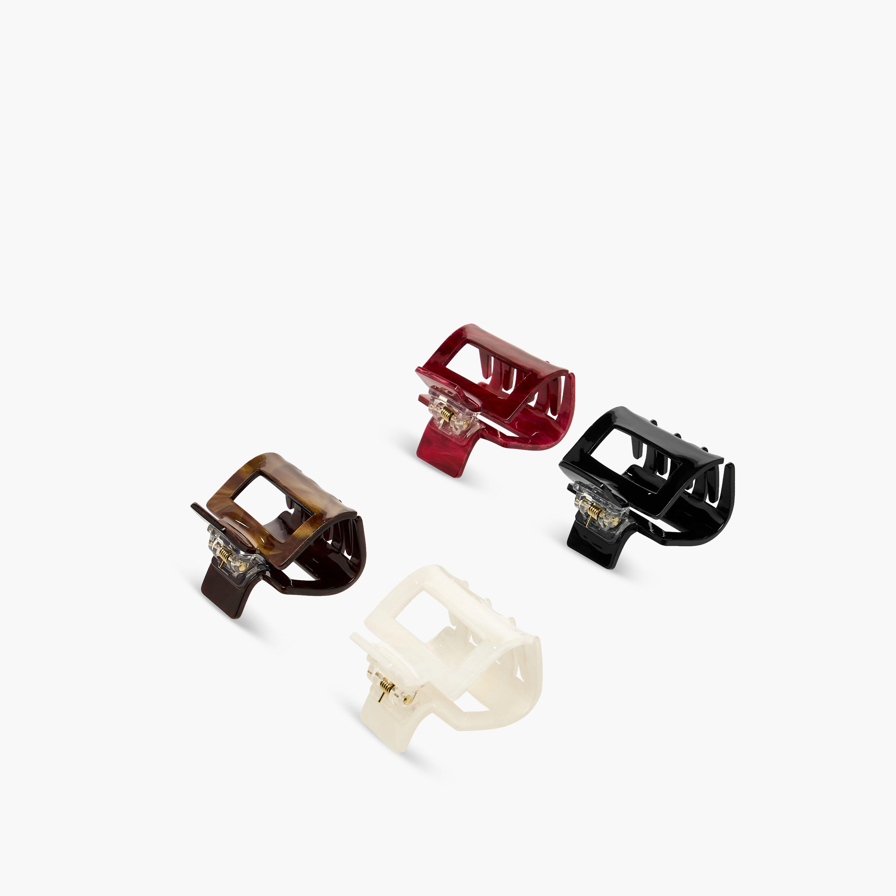 مشابك شعر متنوعة - طقم من 4 قطع-women-hairaccessories-clamps-image-2