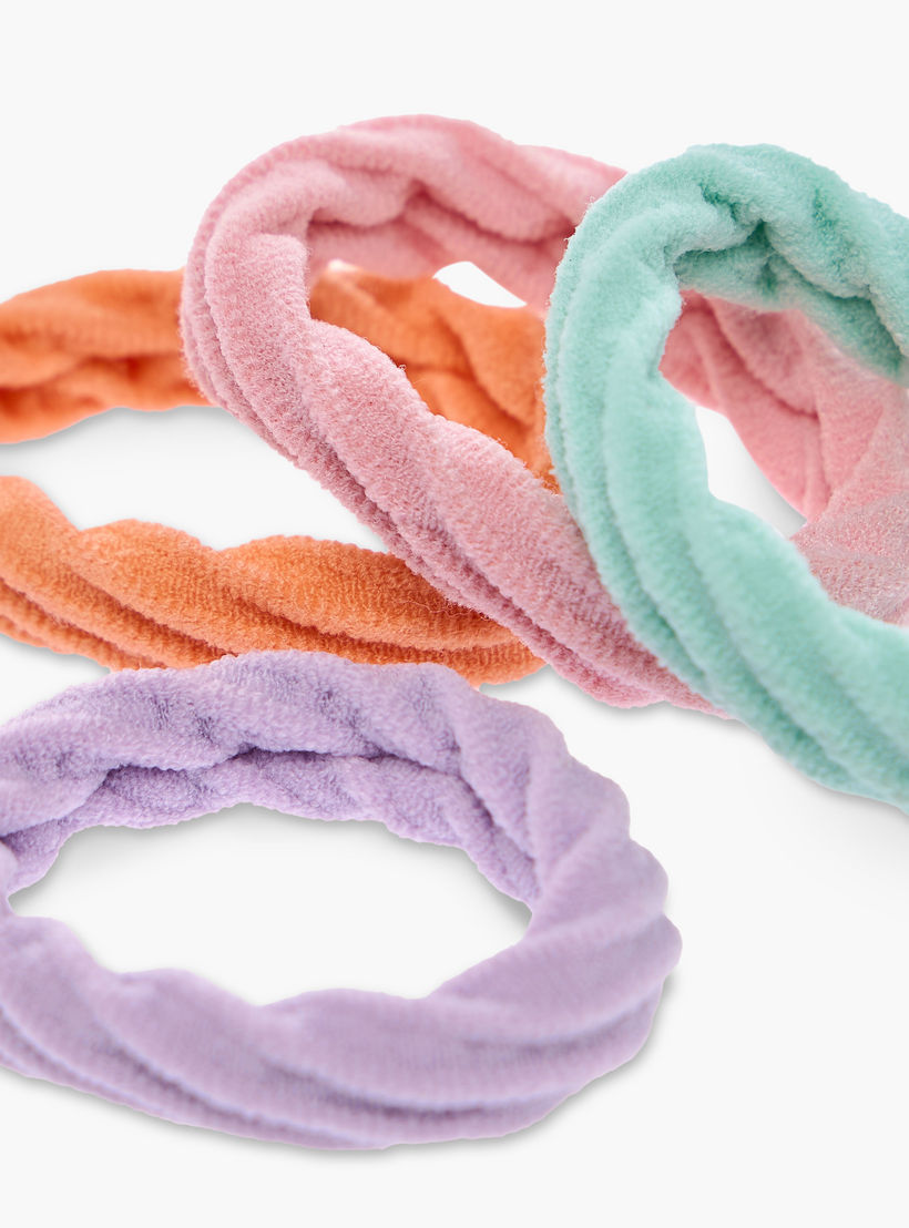 طقم ربطات شعر بارزة الملمس عدد 12 من جلوو-women-hairaccessories-scrunchies-image-4