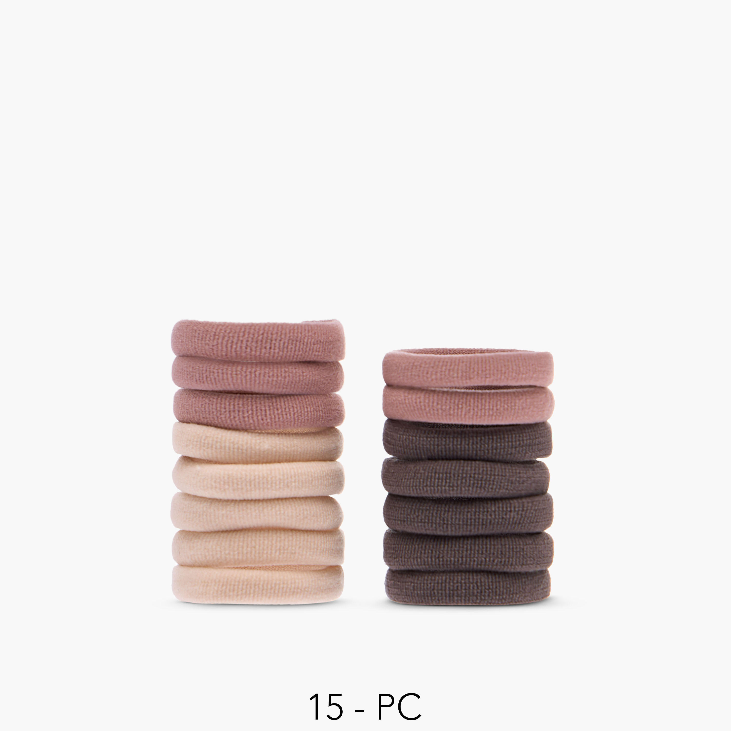 مجموعة ربطات شعر عدد 15 من جلوو-women-hairaccessories-scrunchies-image-1