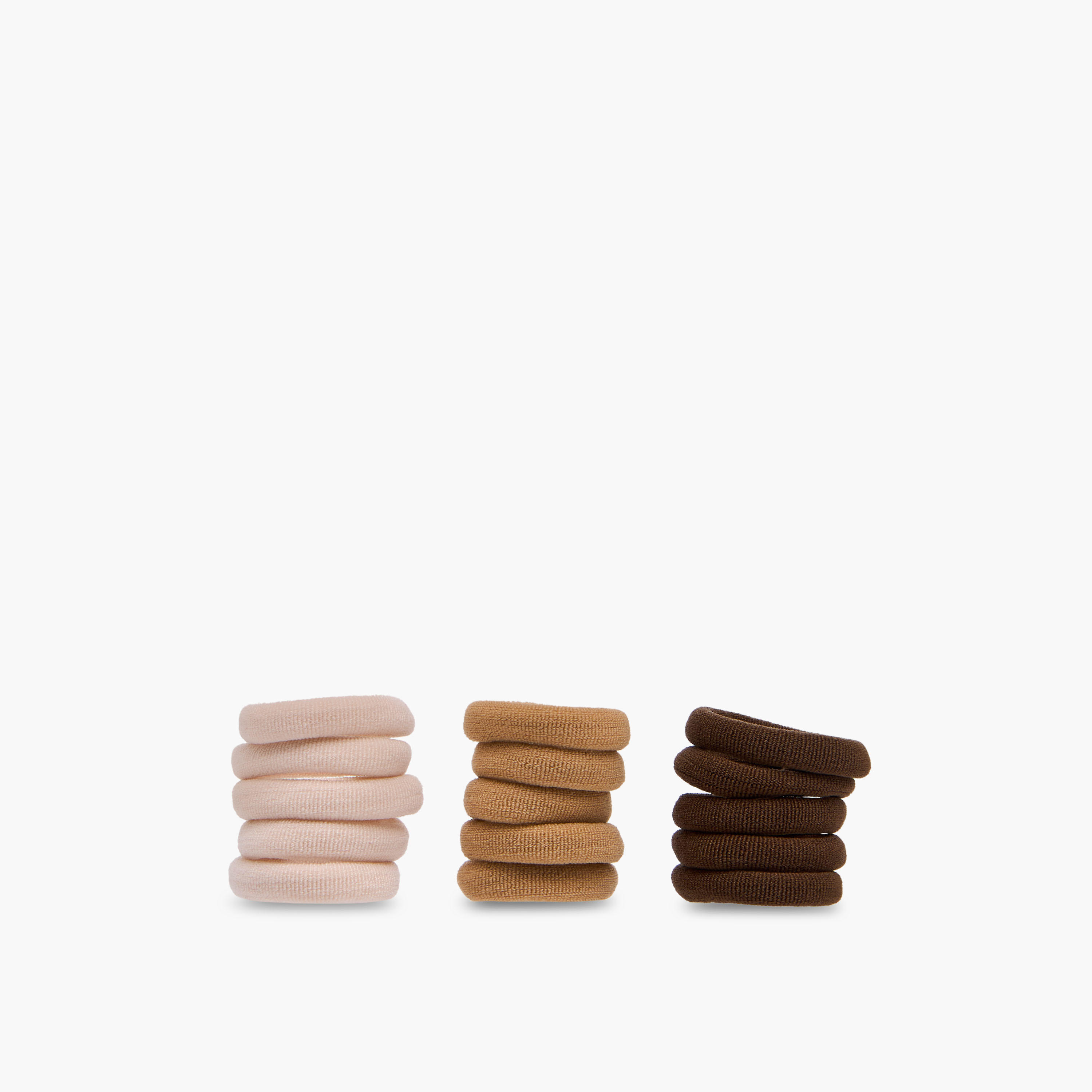 طقم ربطات شعر 15 قطعة متنوعة من جلو-women-hairaccessories-scrunchies-image-2