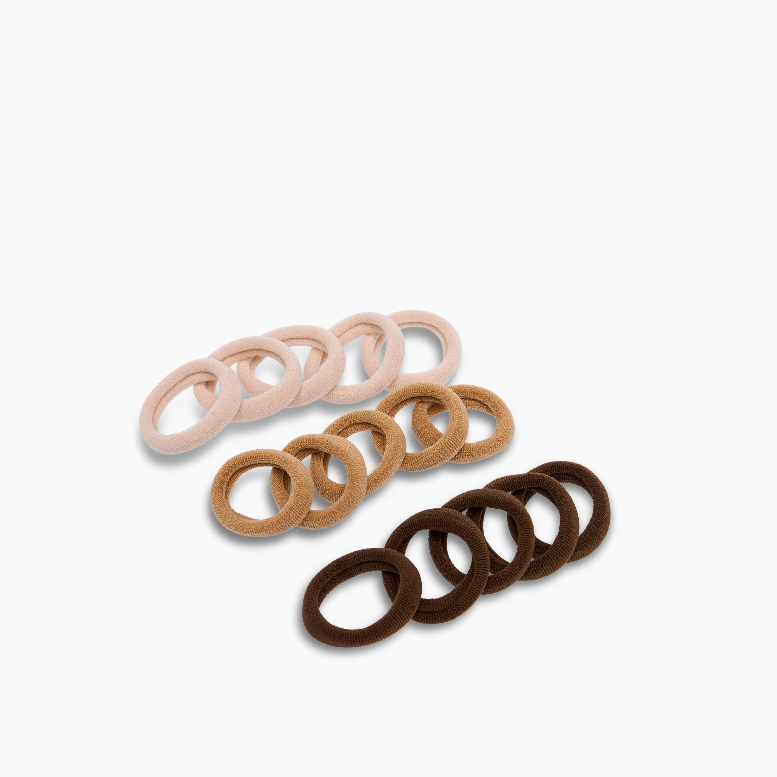 طقم ربطات شعر 15 قطعة متنوعة من جلو-women-hairaccessories-scrunchies-image-3
