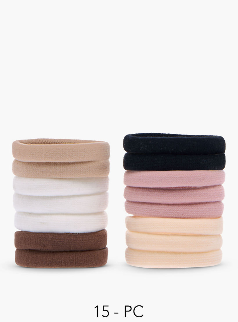Set of 15 - Gloo Hair Tie-women-hairaccessories-scrunchies-image-1