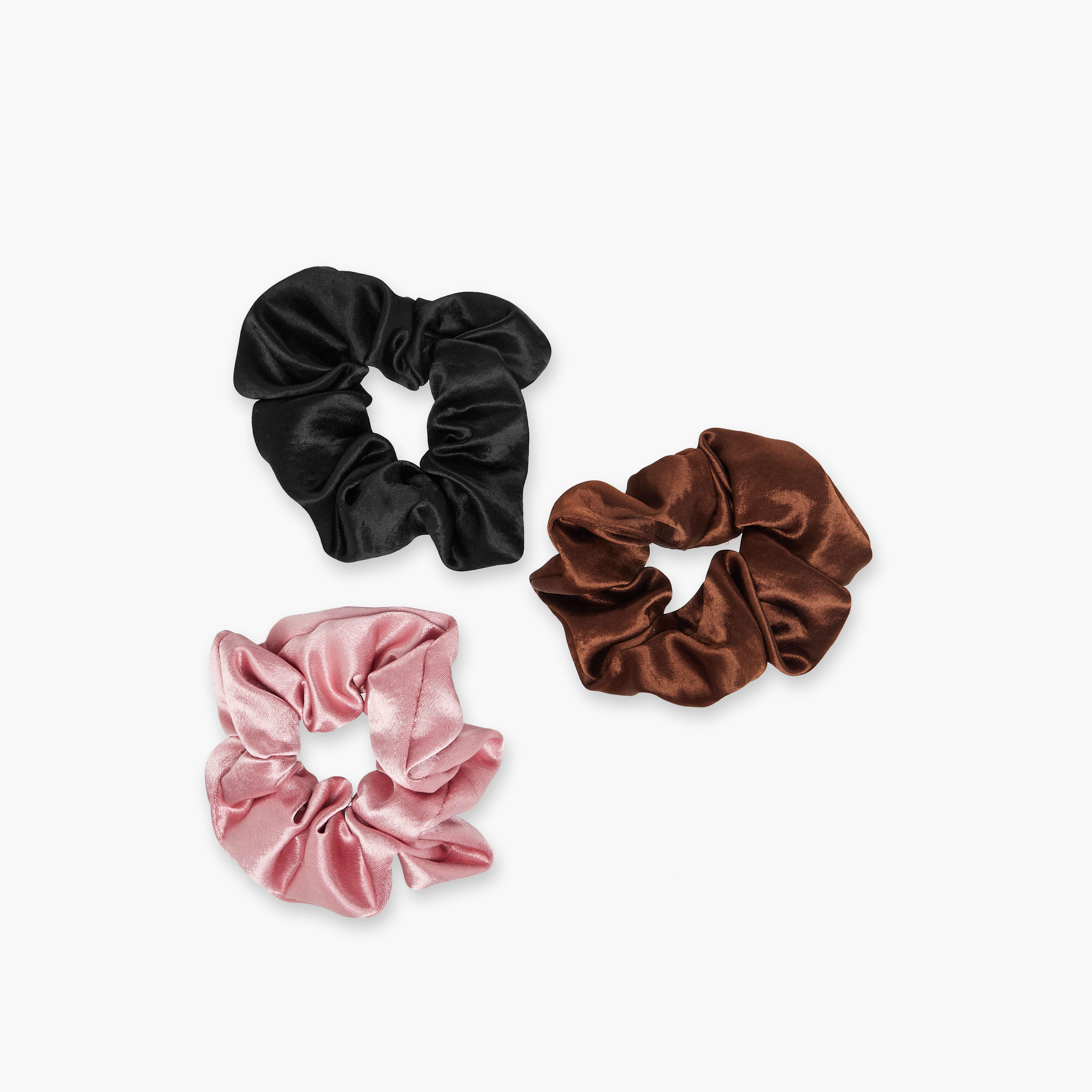 ربطات سكرانشي شعر مطاطية من جلو - طقم 3 قطع-women-hairaccessories-scrunchies-image-3