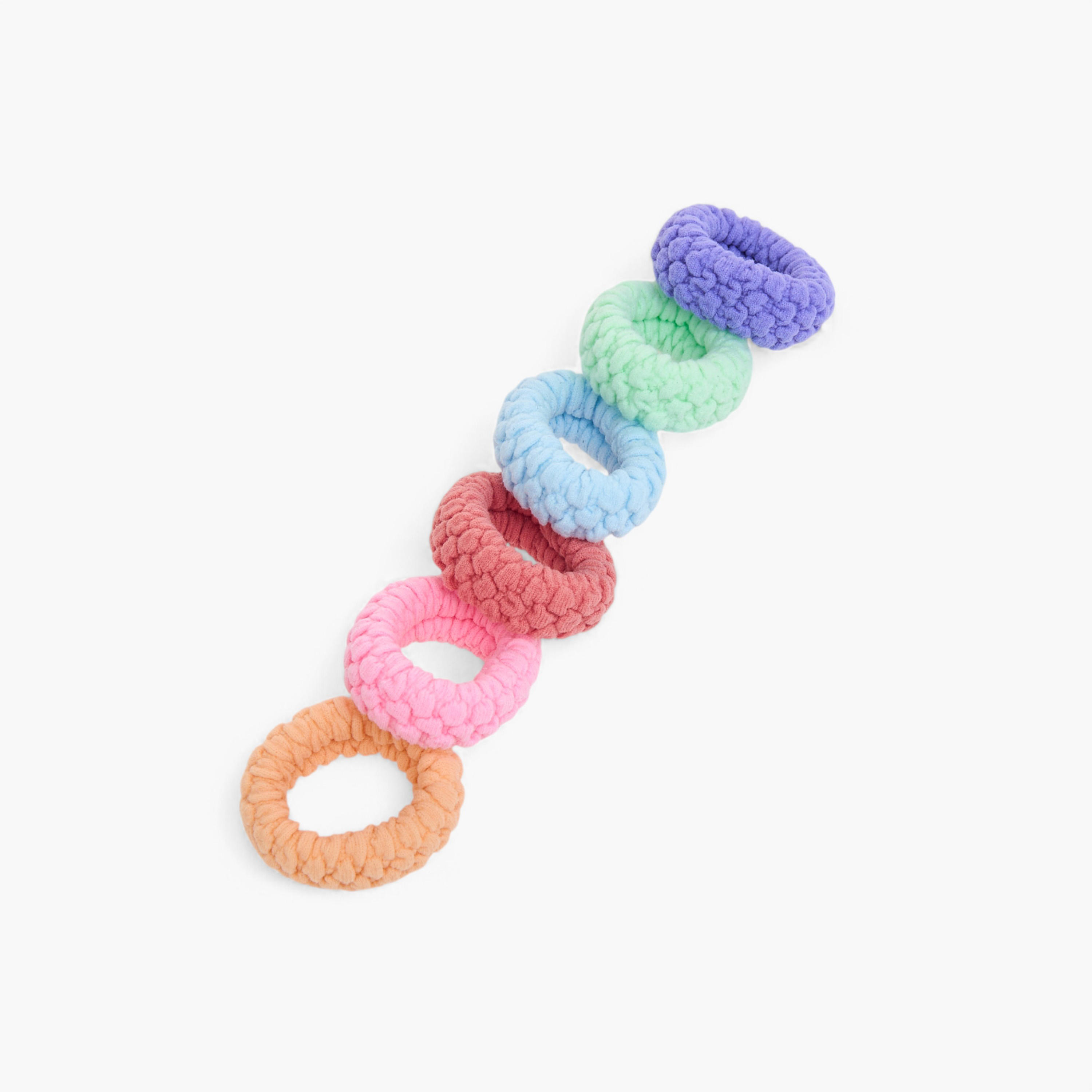 ربطة شعر بارزة الملمس - مجموعة من 6-women-hairaccessories-image-3