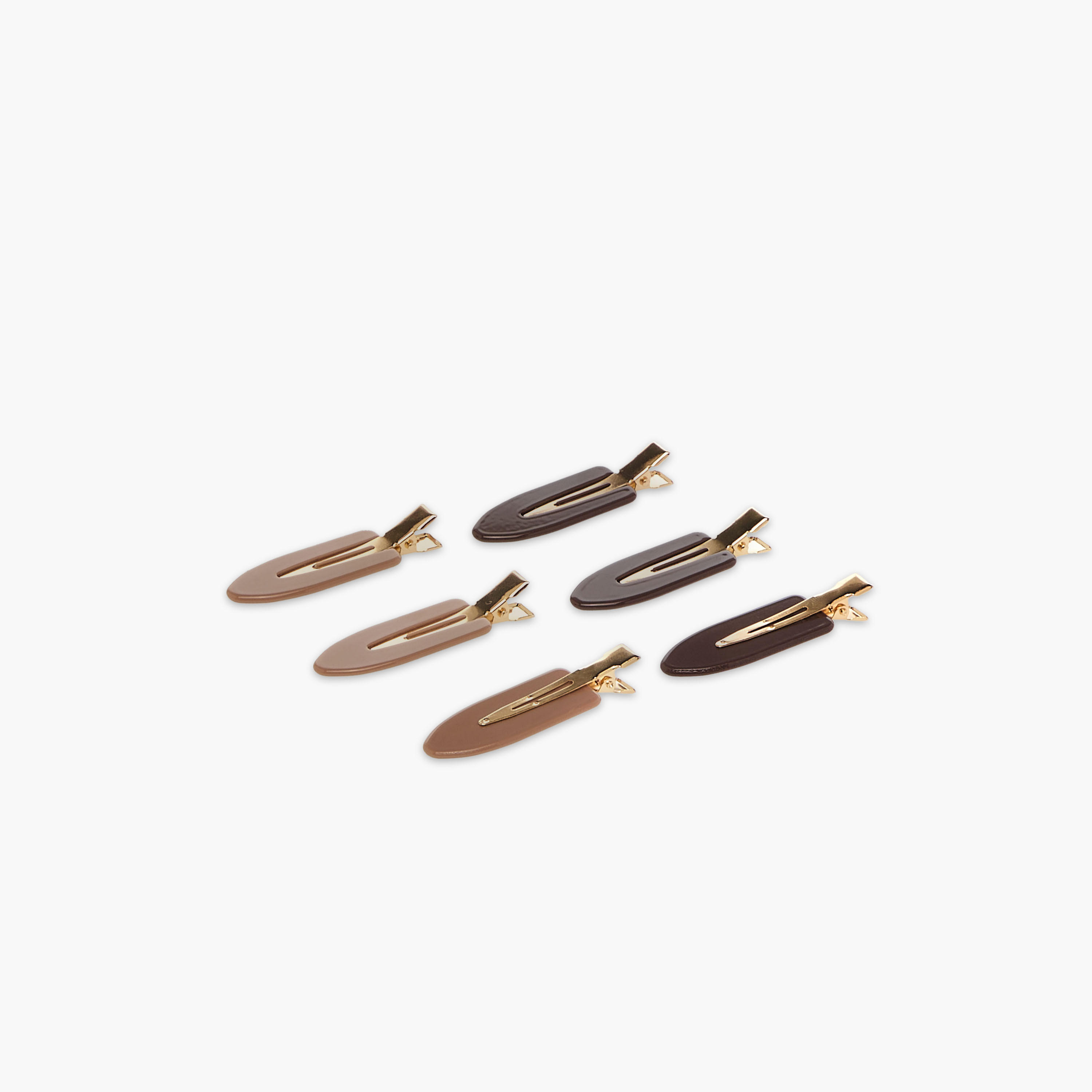 مشبك شعر ميتاليك من جلو - طقم 6 قطع-women-hairaccessories-clips-image-2