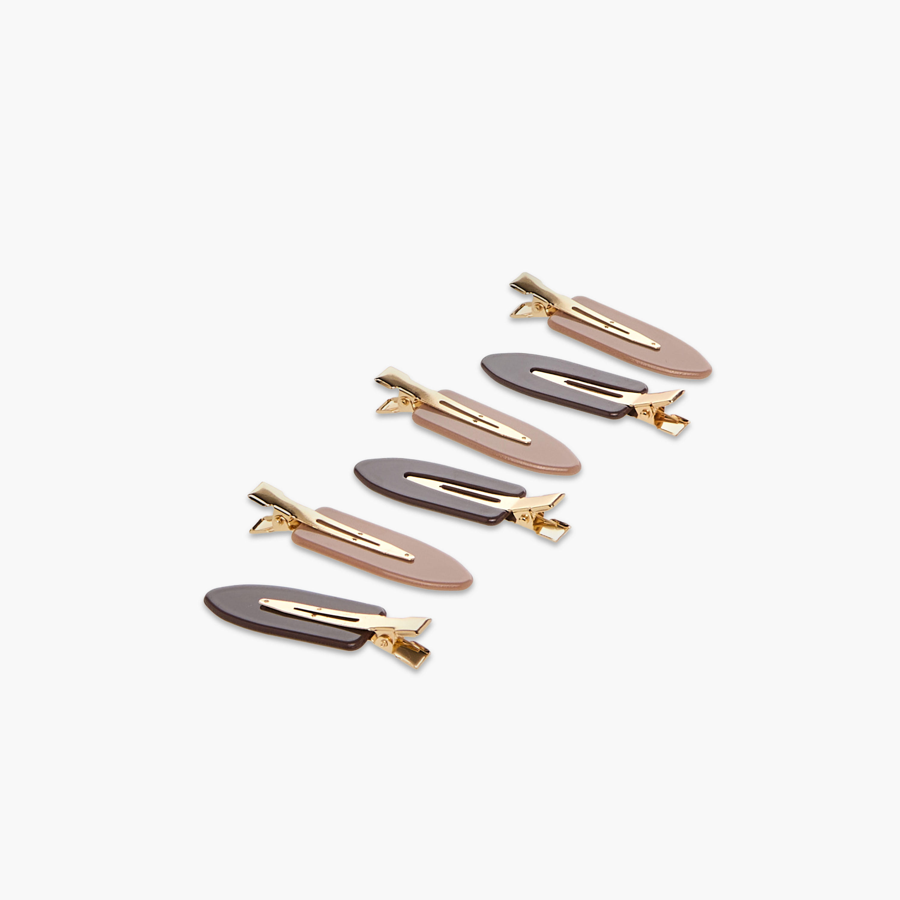مشبك شعر ميتاليك من جلو - طقم 6 قطع-women-hairaccessories-clips-image-3