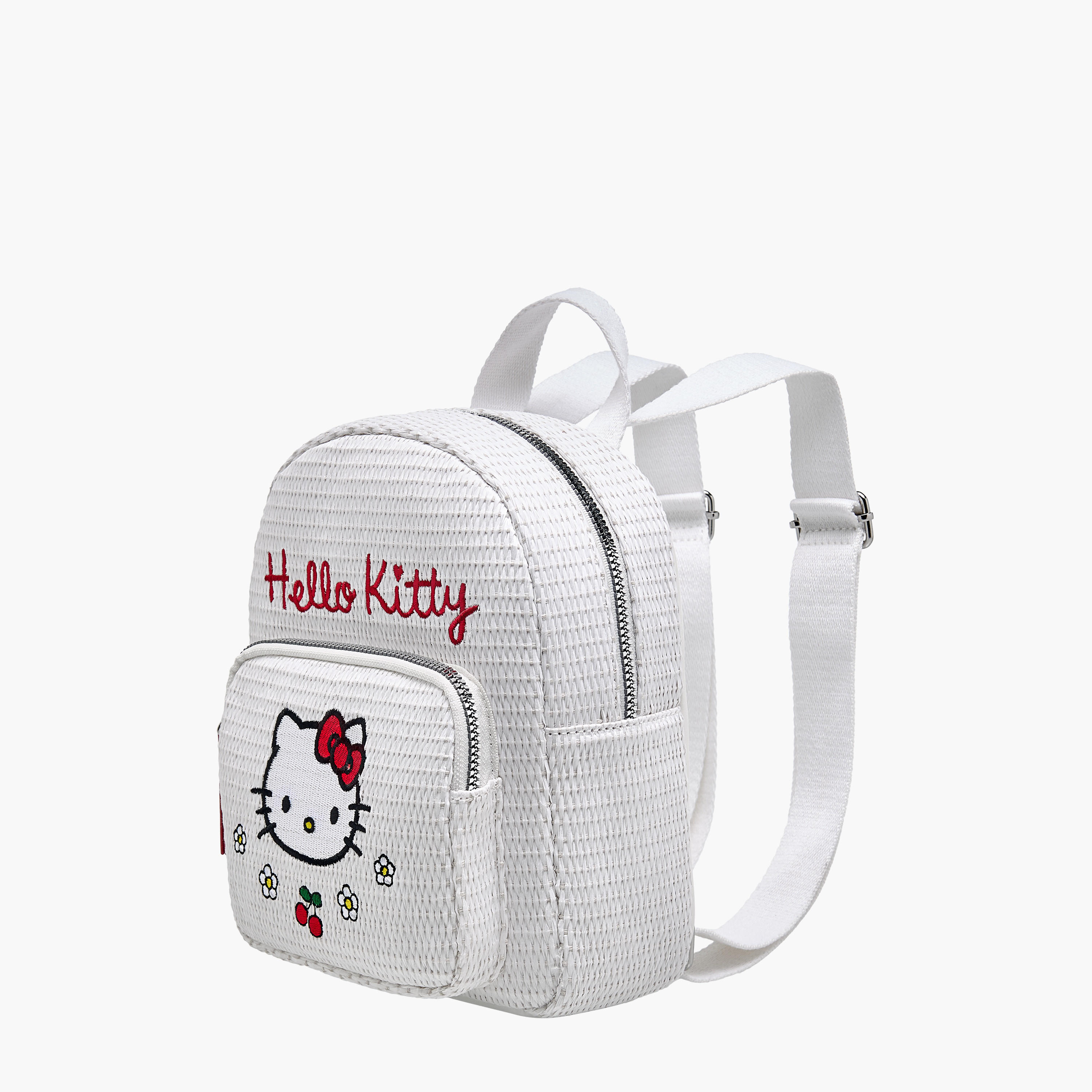 Hello Kitty Embroidered Backpack with Adjustable Straps-women-bagsandwallets-backpacks-image-3