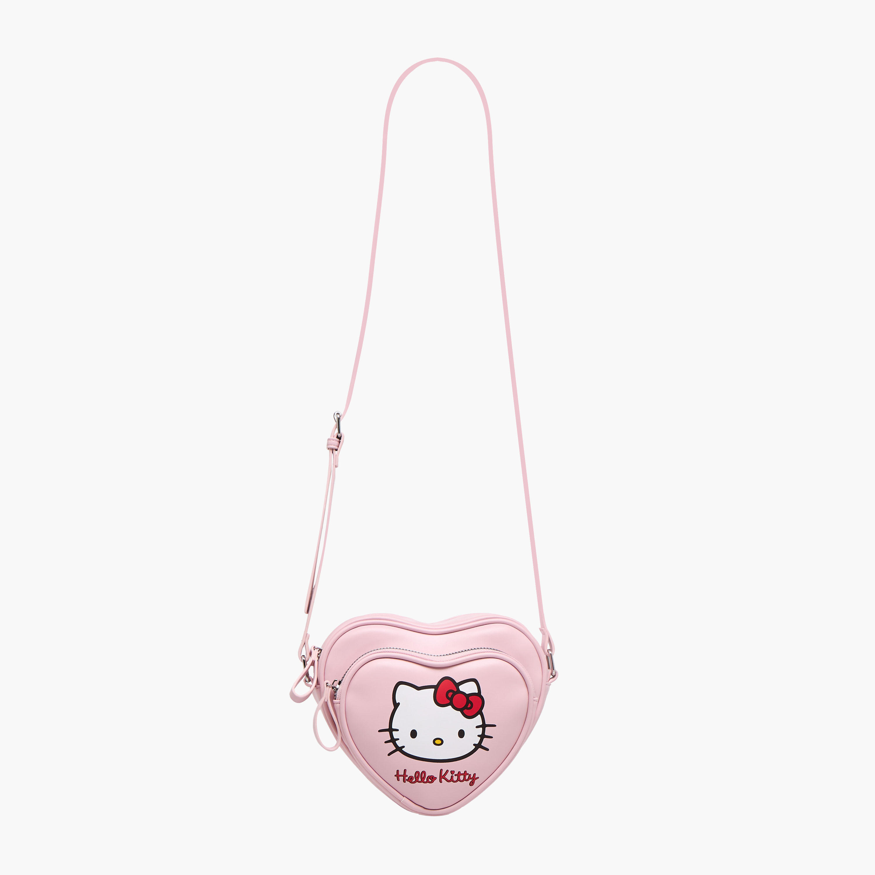 شنطة كروس بودي بتصميم قلب وحزام قابل للتعديل وطبعات هيلو كيتي-women-bagsandwallets-handbags-image-6
