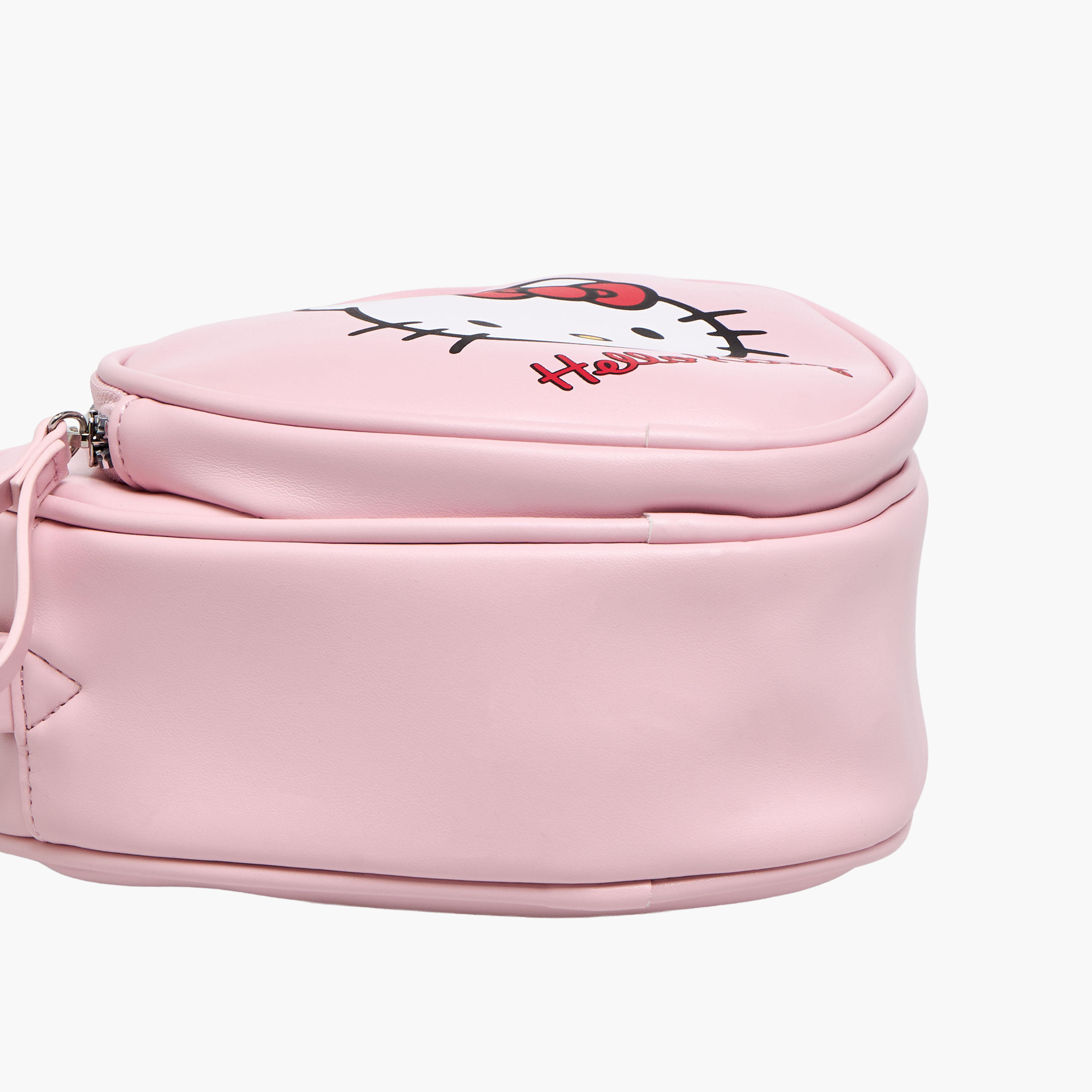 شنطة كروس بودي بتصميم قلب وحزام قابل للتعديل وطبعات هيلو كيتي-women-bagsandwallets-handbags-image-2
