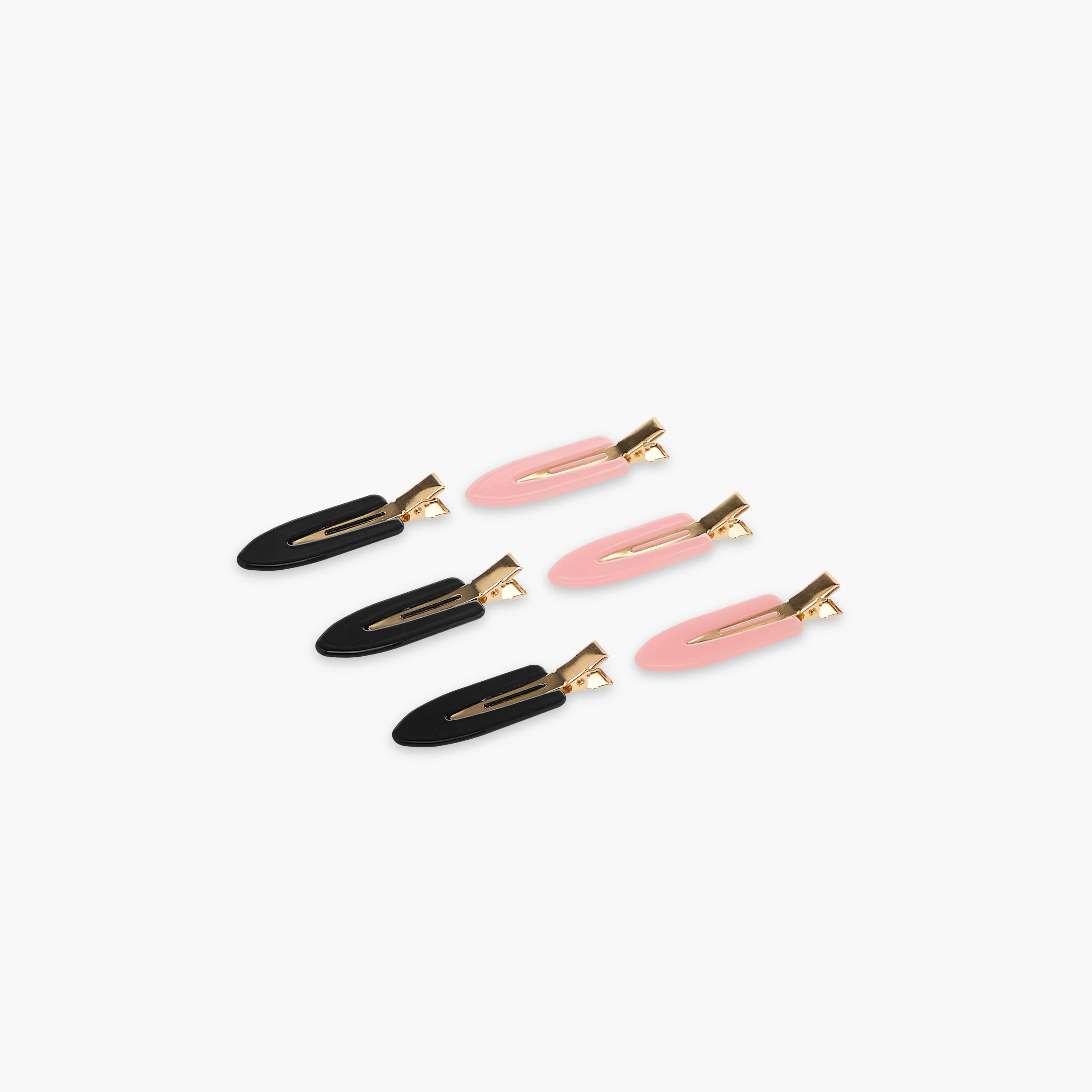 مشبك شعر بدون تجعيد من جلو - طقم 6 قطع-women-hairaccessories-clips-image-2