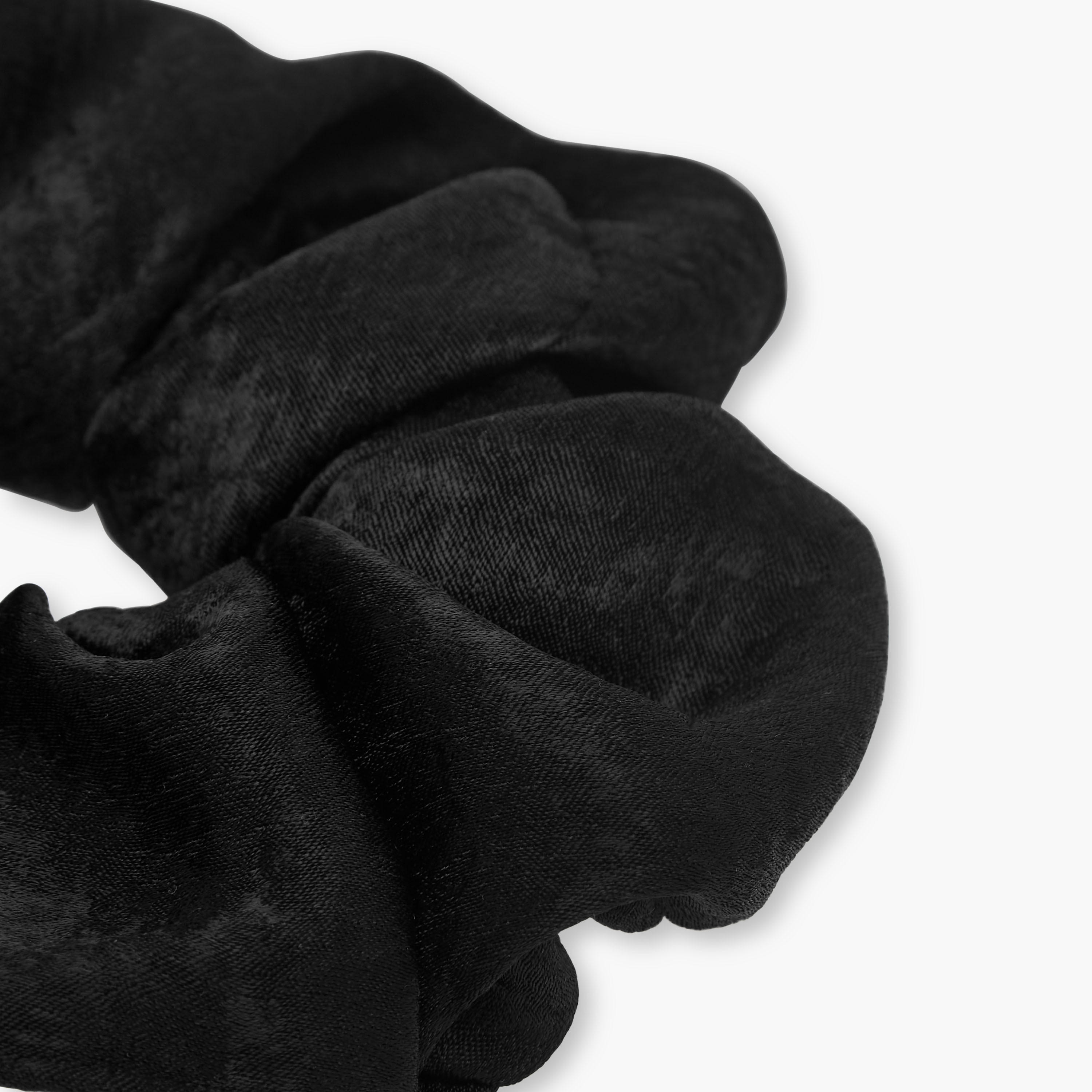Set of 2 - Solid Hair Scrunchies-women-hairaccessories-image-4