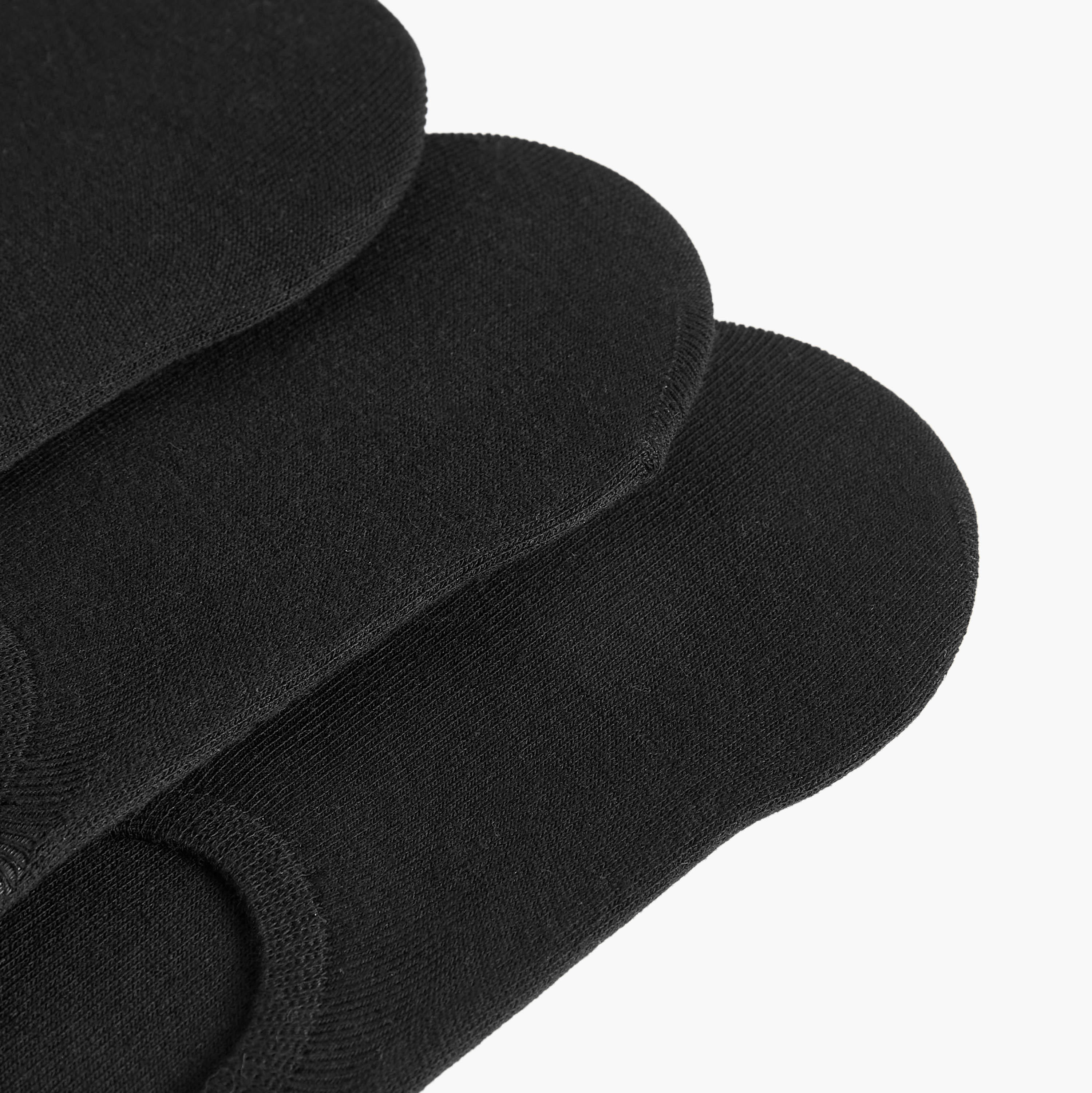 Set of 3 - Invisible Trainer Liner Socks with Antibacterial Protection-women-socksandstockings-image-3