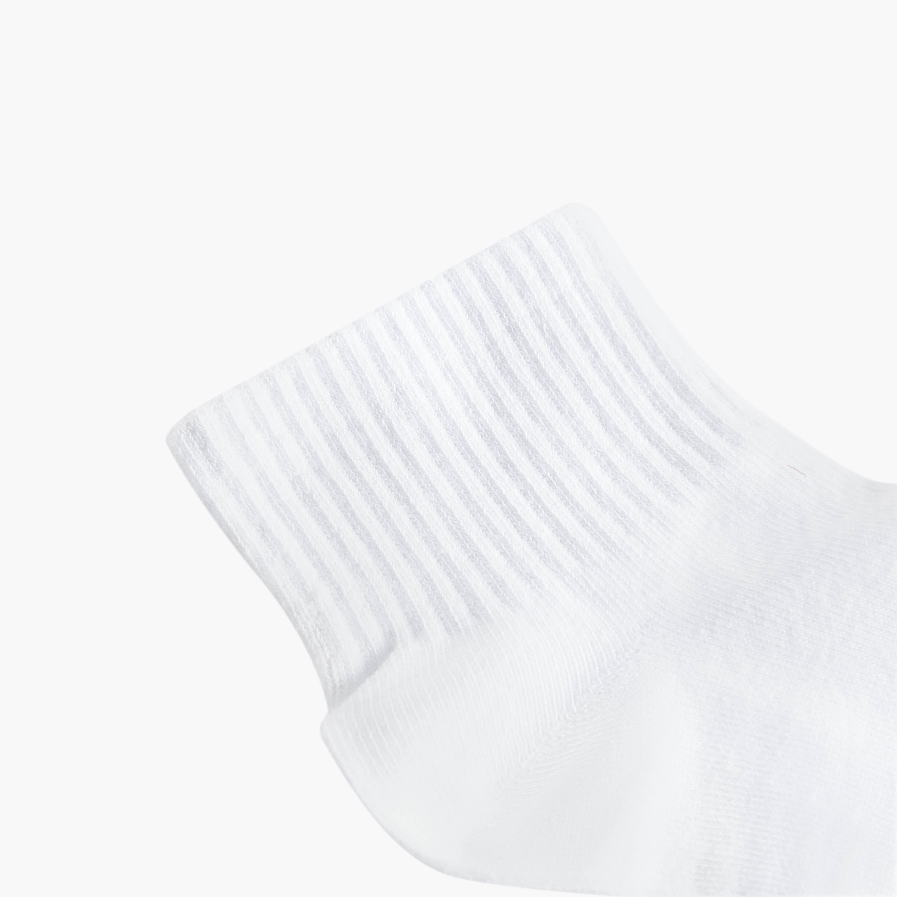 Set of 5 - RIB QTR CREW Socks with Antibacterial Protection-women-socksandstockings-image-5
