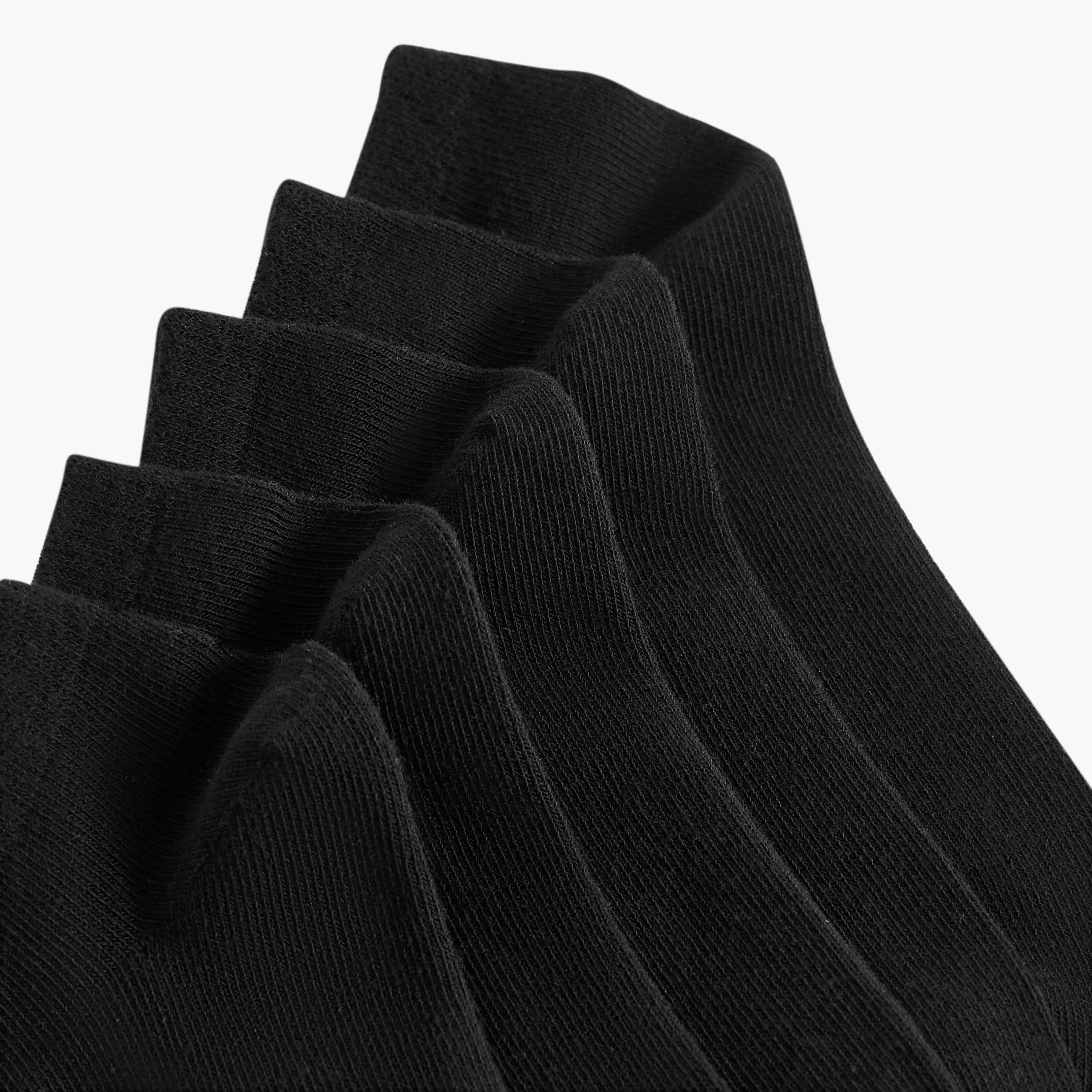 Set of 5 - Trainer Socks with Antibacterial Protection-women-socksandstockings-image-4
