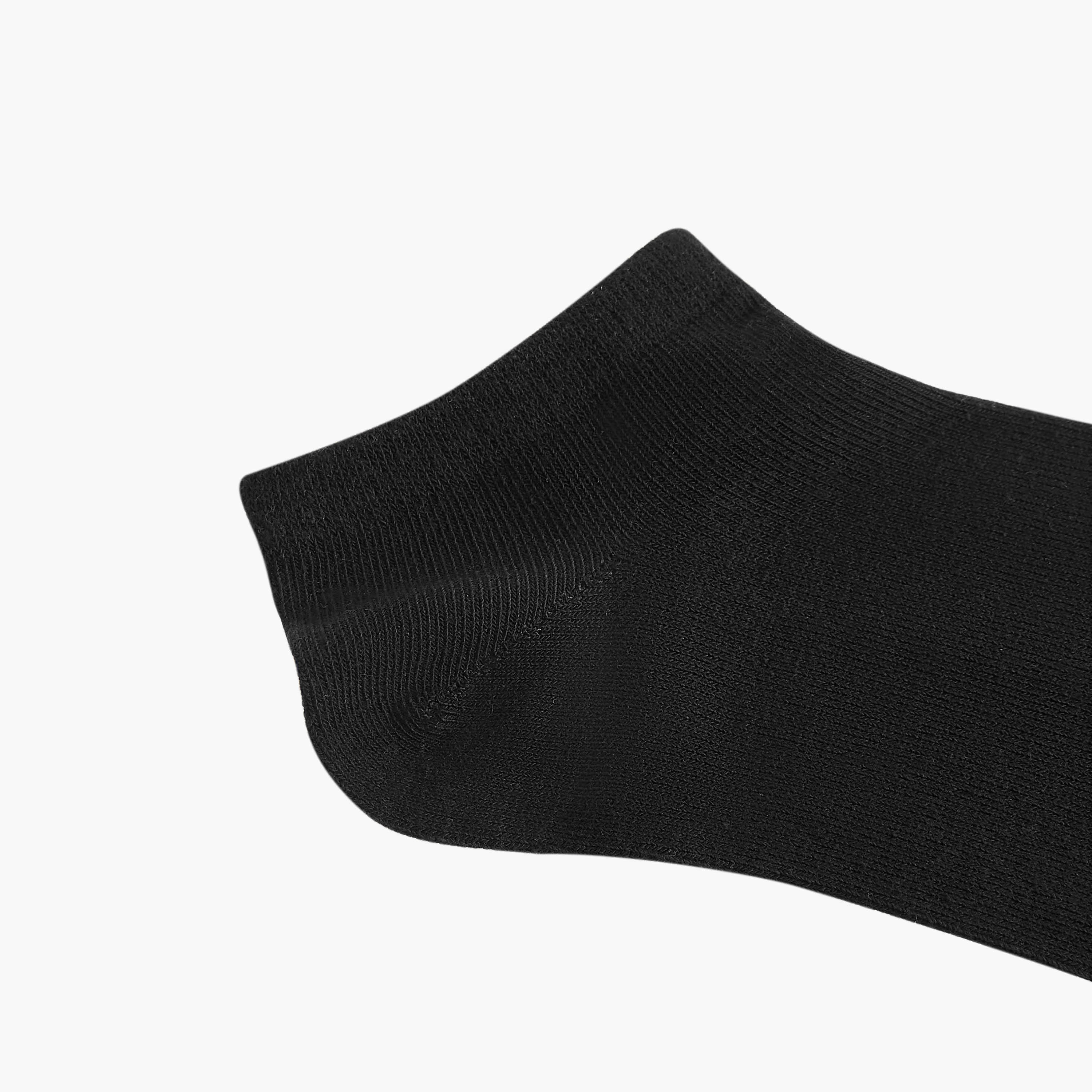 Set of 5 - Trainer Socks with Antibacterial Protection-women-socksandstockings-image-5